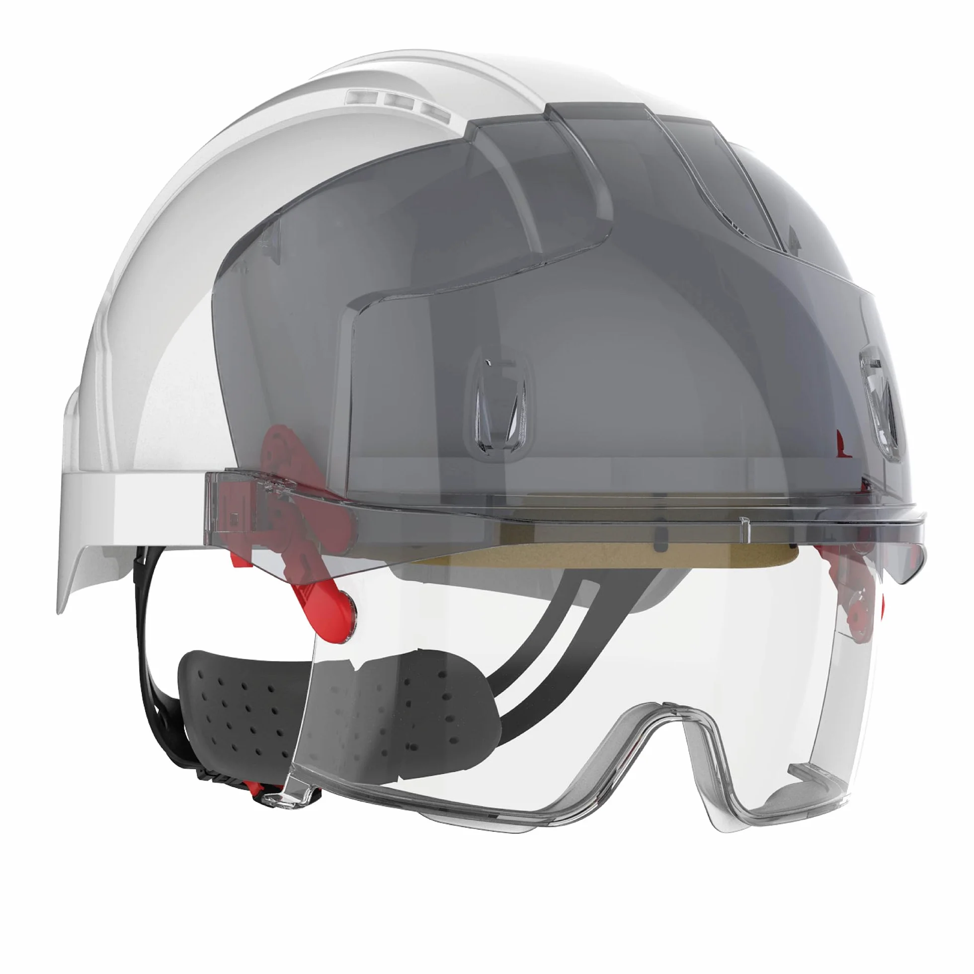 Jsp Evo Vistalens AMB170-005-F00 Kask Ochronny, Biały