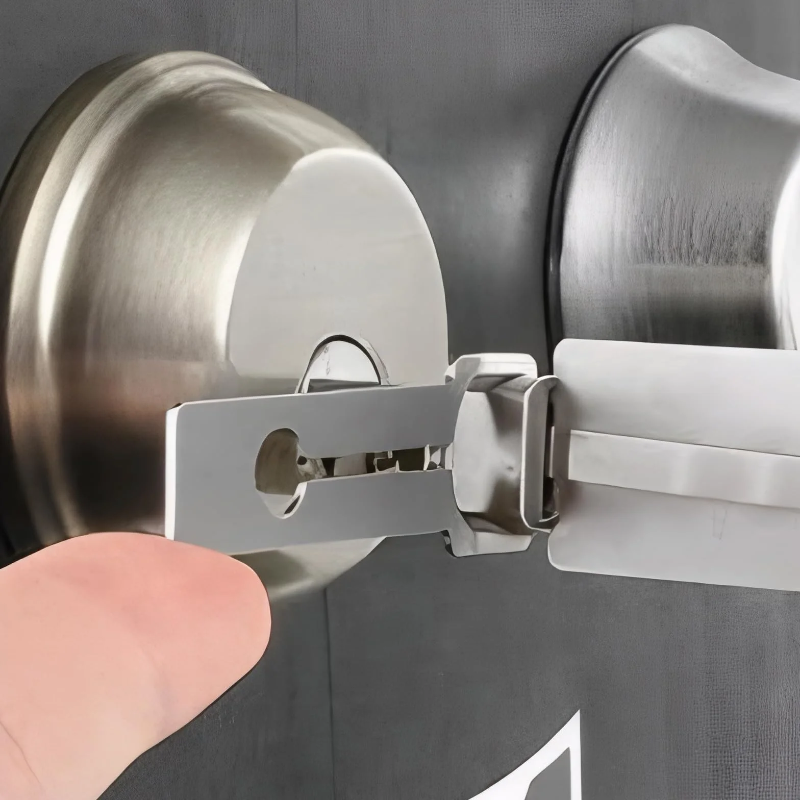 Stainless Steel Master Key Decoder klucz 2 w 1 automatyczny dekoder narzędzie do wytrychania kluczy profesjonalne