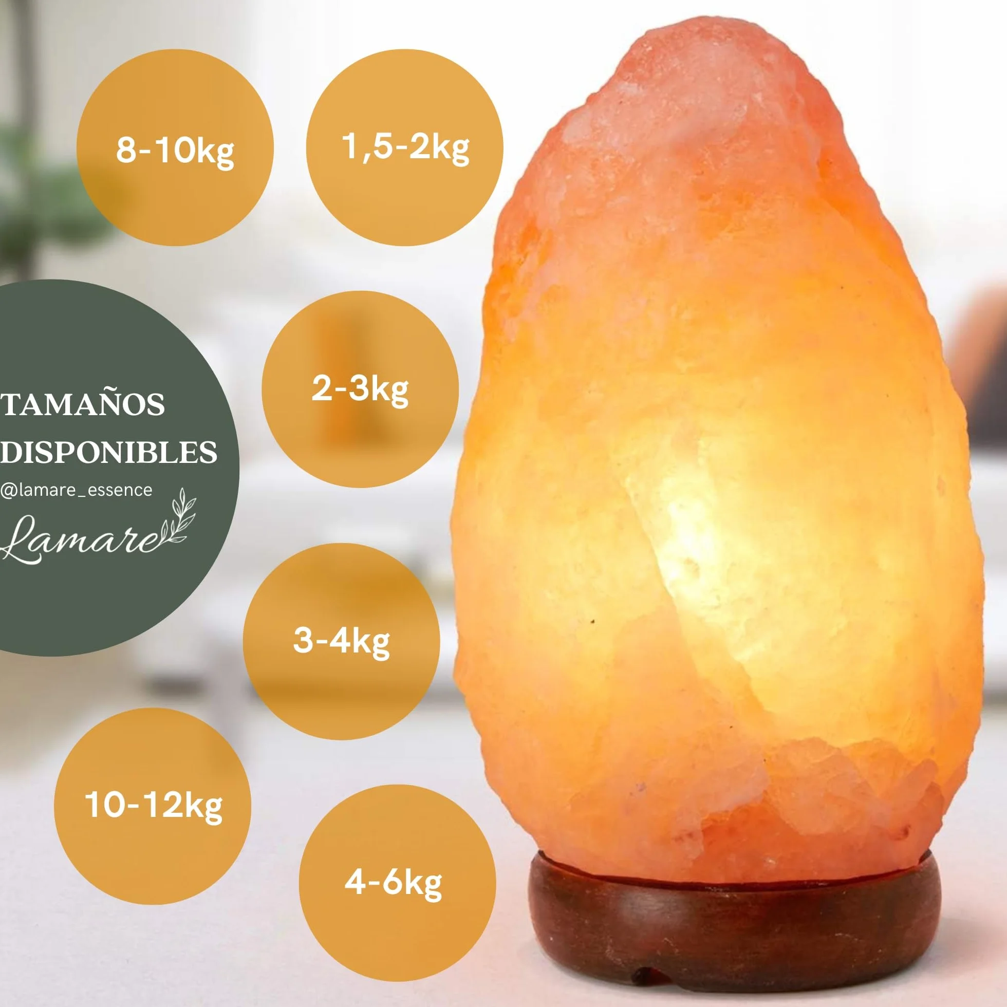 Himalajska lampa solna 10-12 kg Magic Salt