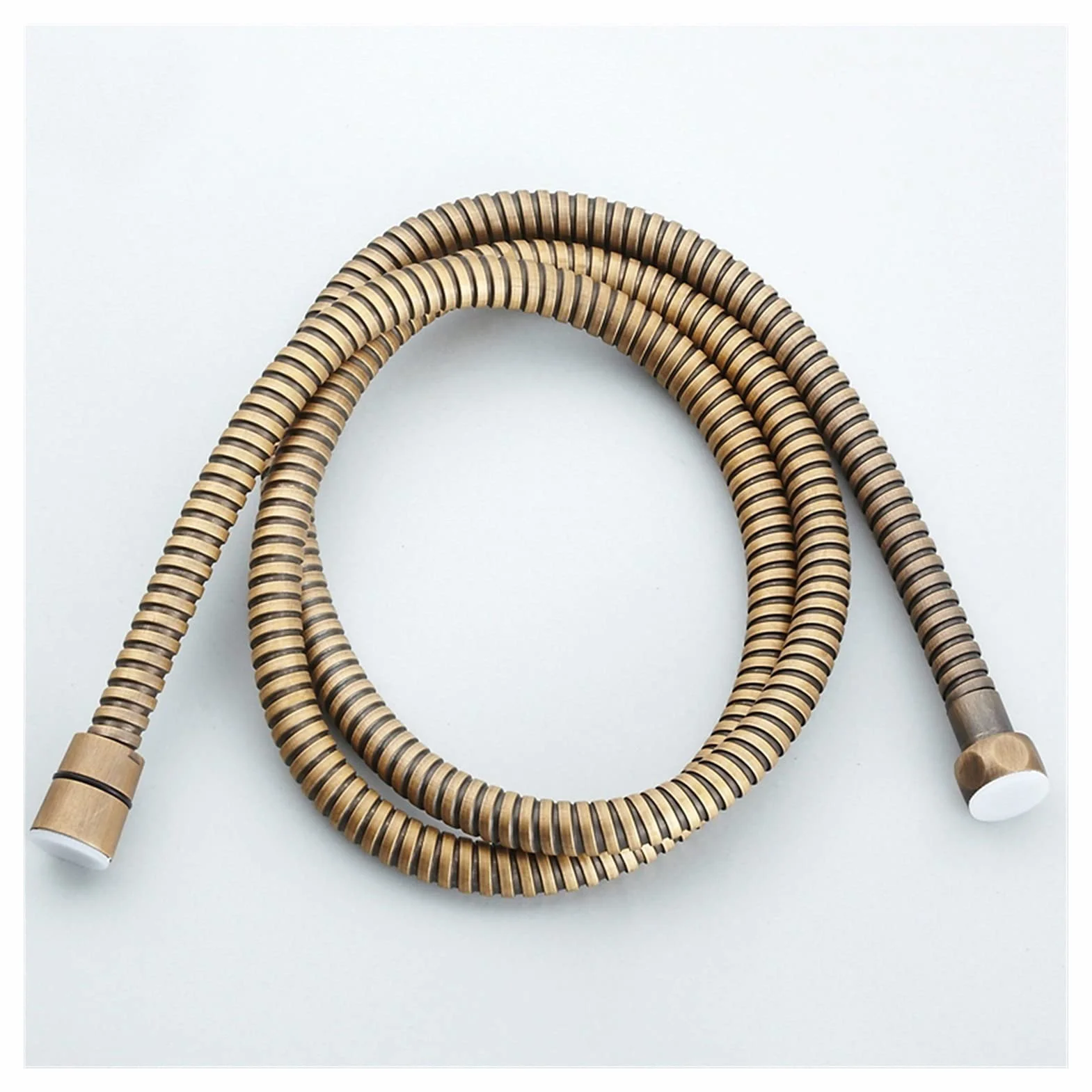 Handheld Shower Head Hose with, Mosiężny 59" wąż prysznicowy elastyczny otwór 150cm