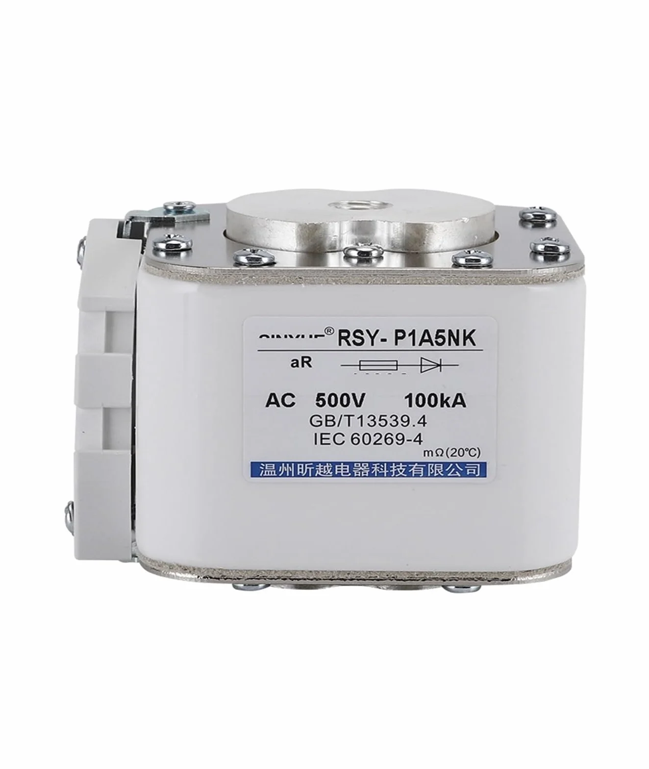 Szybki bezpiecznik 500 V 1600 A 1800 A-P1A5NK bezpiecznik RSY/RS8 do ochrony urządzeń półprzewodnikowych (500 V, 1500 A)