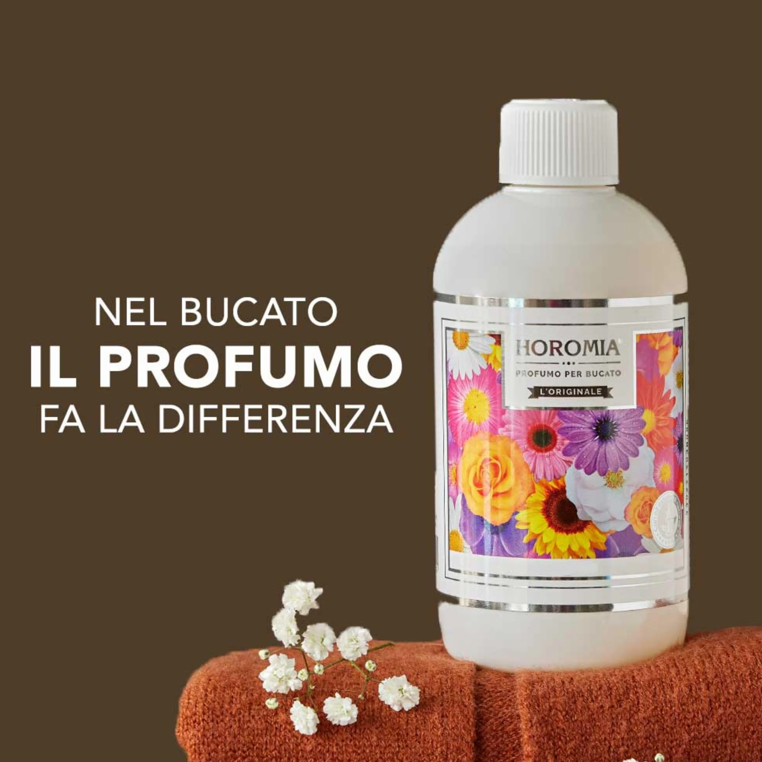 HOROMIA Horotwins Perfumy Pranie 250 ml i Deo Spray Fabric 250 ml - Pudełko na prezent Fresh Cotton