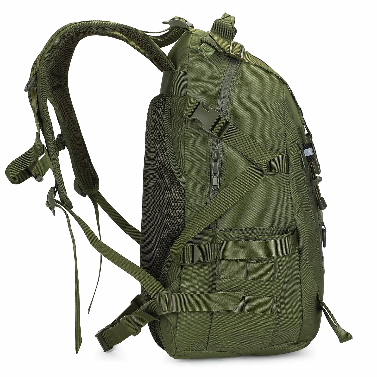 Huntvp Plecak outdoorowy 30 l, wodoszczelny, taktyczny, męski, oddychający, trekkingowy, plecak podróżny, dla mężczyzn i kobiet, do uprawiania sportu, aktywności na świeżym powietrzu, wędrówek, jazdy