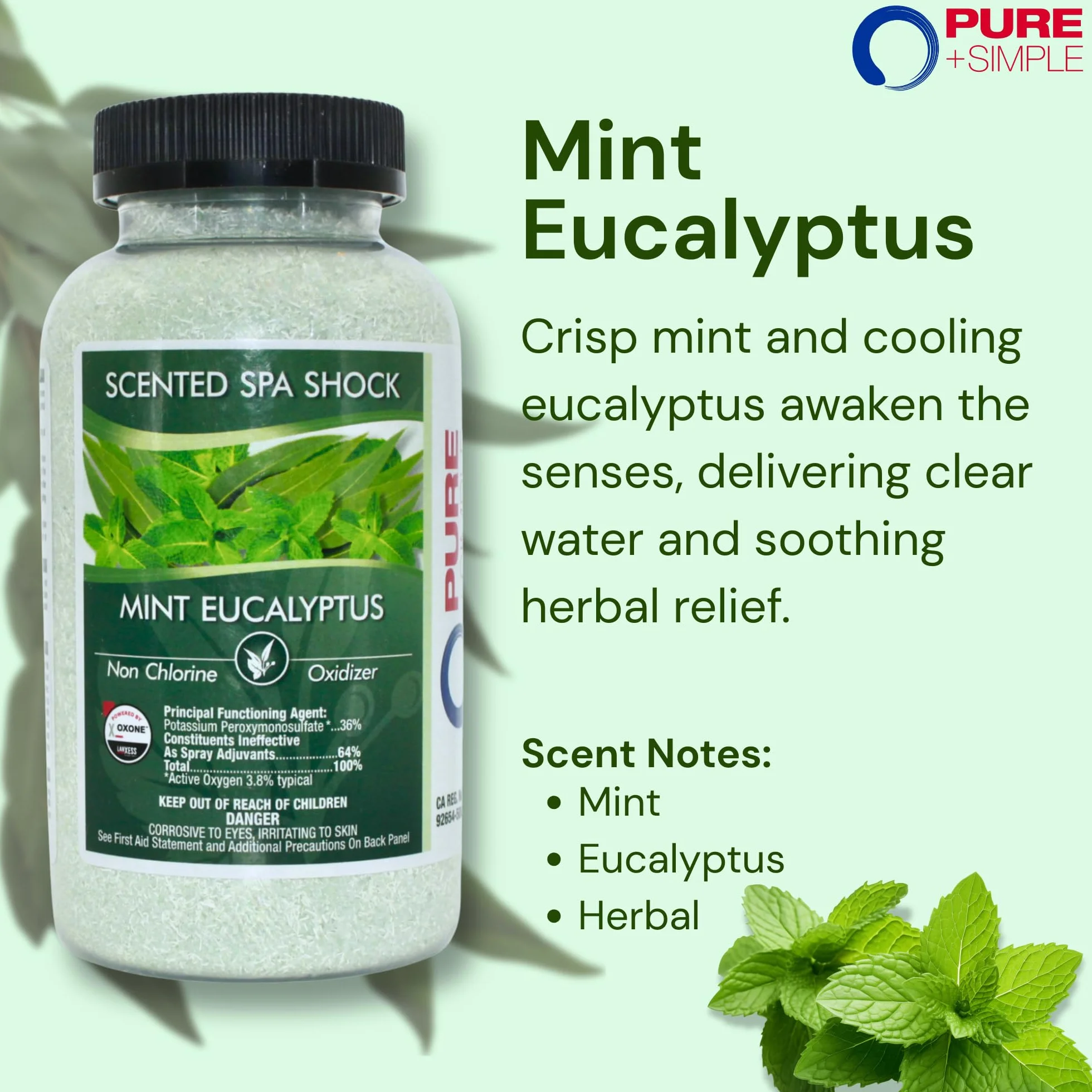 Pure and Simple Aromaterapia miętowy eukaliptus