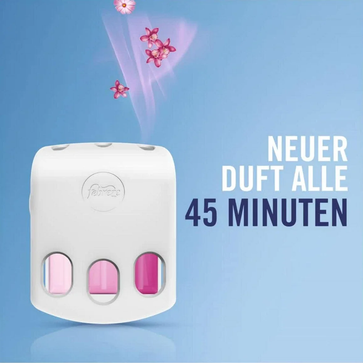 Febreze 3Volution waniliowy wkład zapachowy 20 ml, uzupełniacz, zapach do pomieszczeń i odświeżacz powietrza