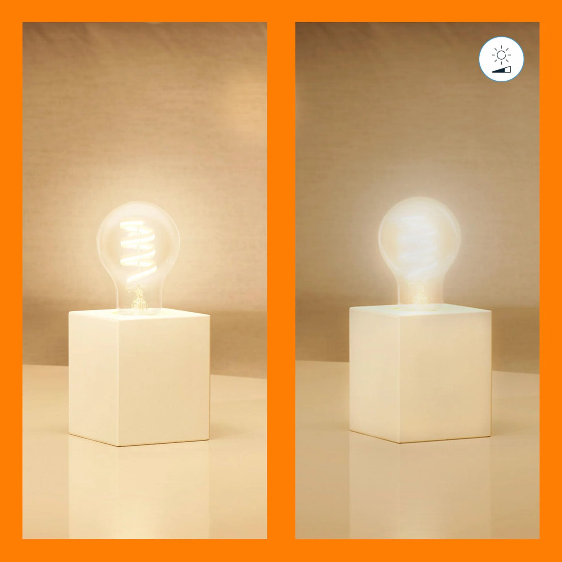 WiZ Tunable White and Color żarówka LED filament E27 (470 lm), lampa 40 W z 16 mln kolorów lub ciepłe lub zimne białe światło, inteligentne sterowanie światłem przez Wi-Fi za pomocą głosu/aplikacji
