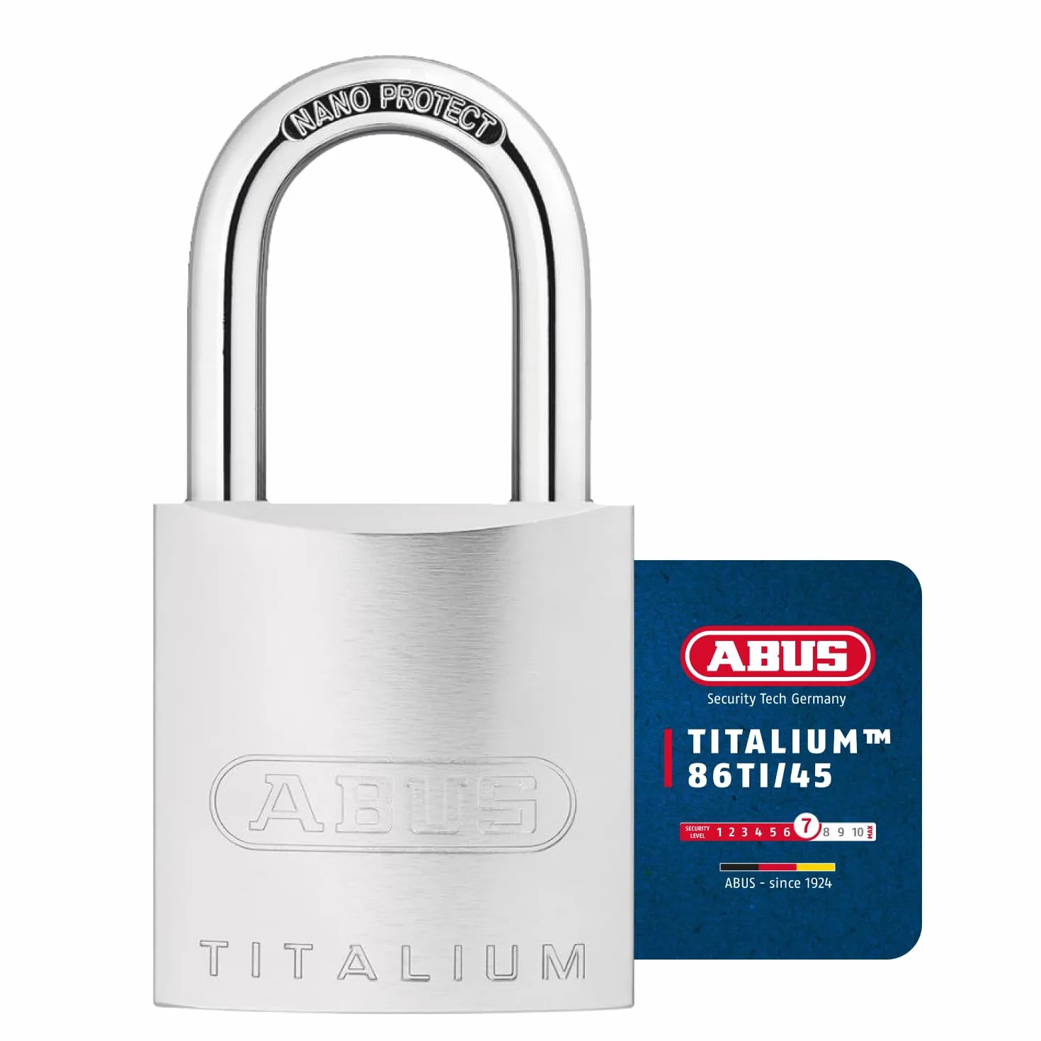 ABUS Titalium kłódka 86TI/45 bez cylindra 27778