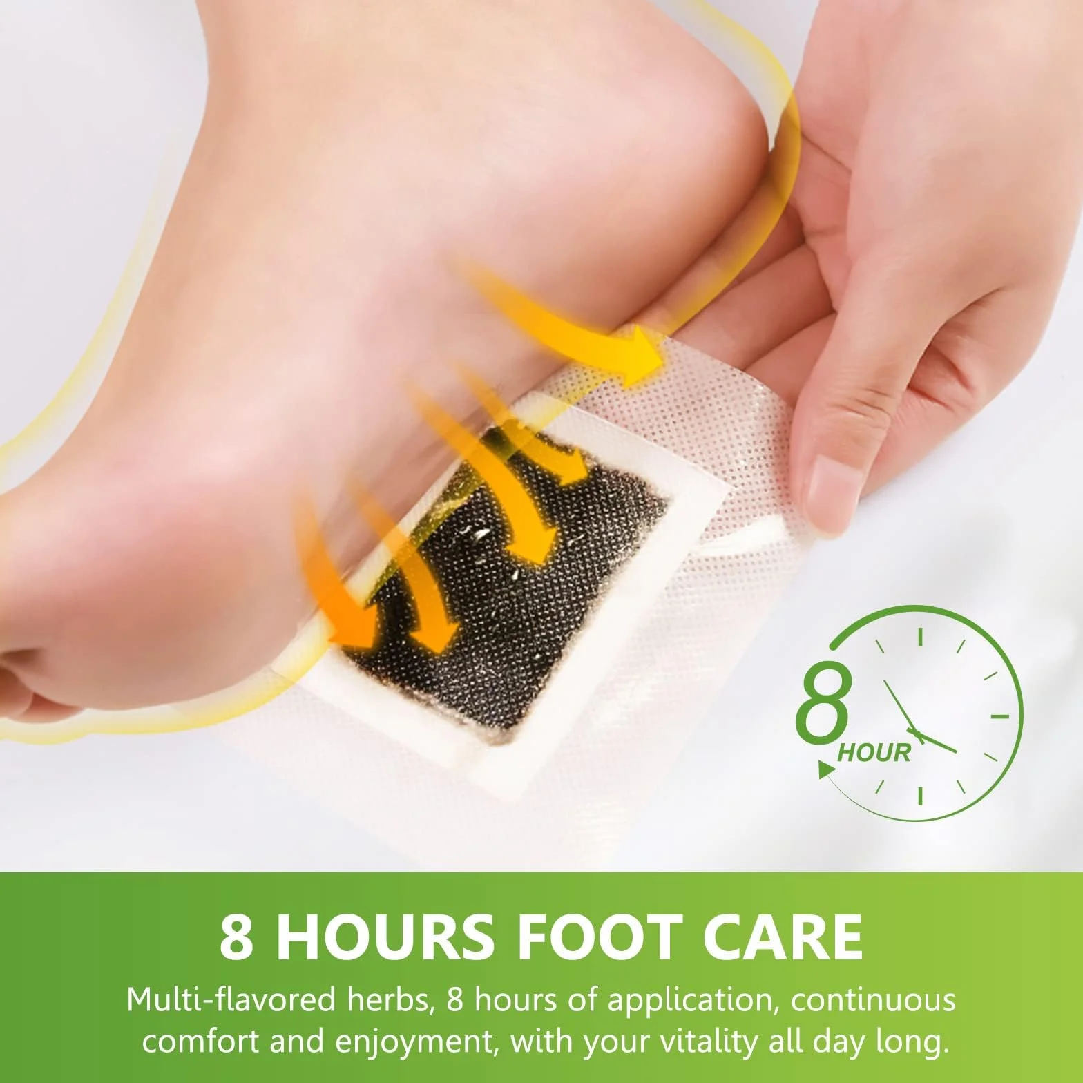 Detox Foot plastry samoprzylepne na stopy 50 sztuk usuwanie toksyn