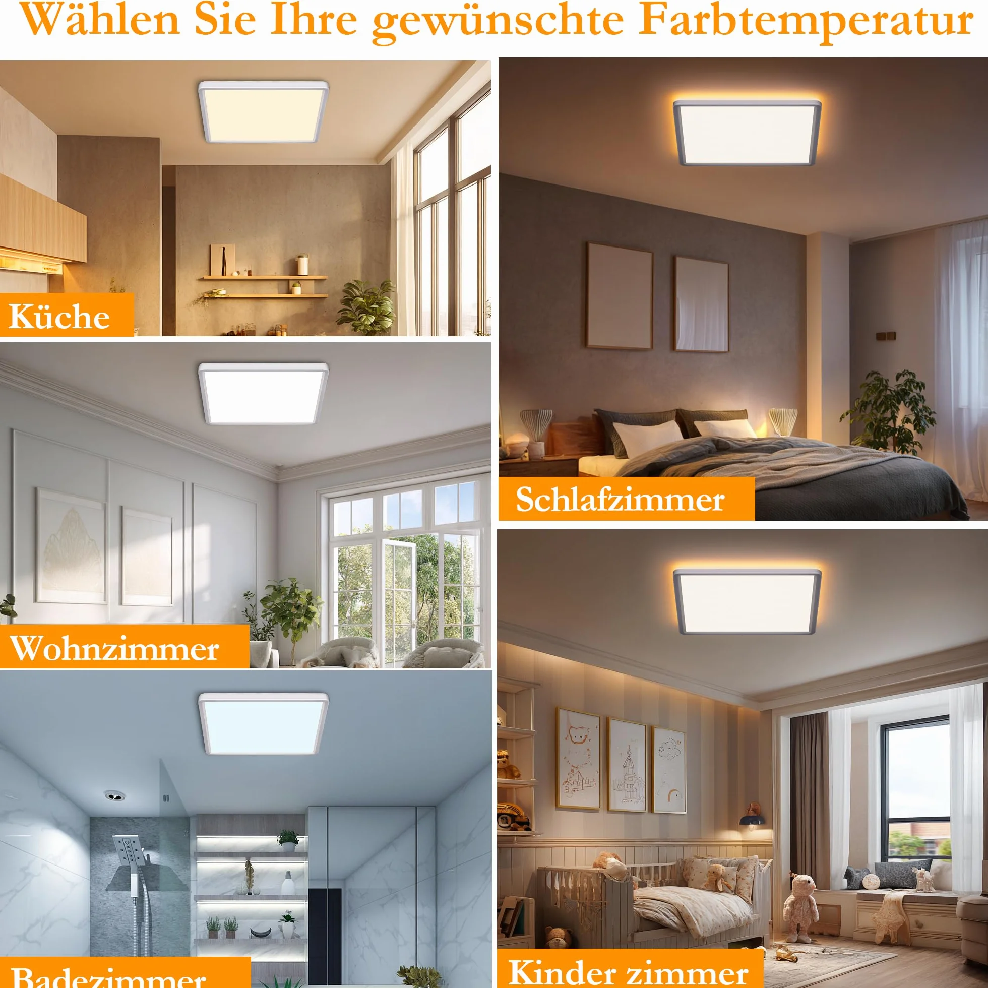 Lampa sufitowa, Nowoczesne oświetlenie do domu 29CM