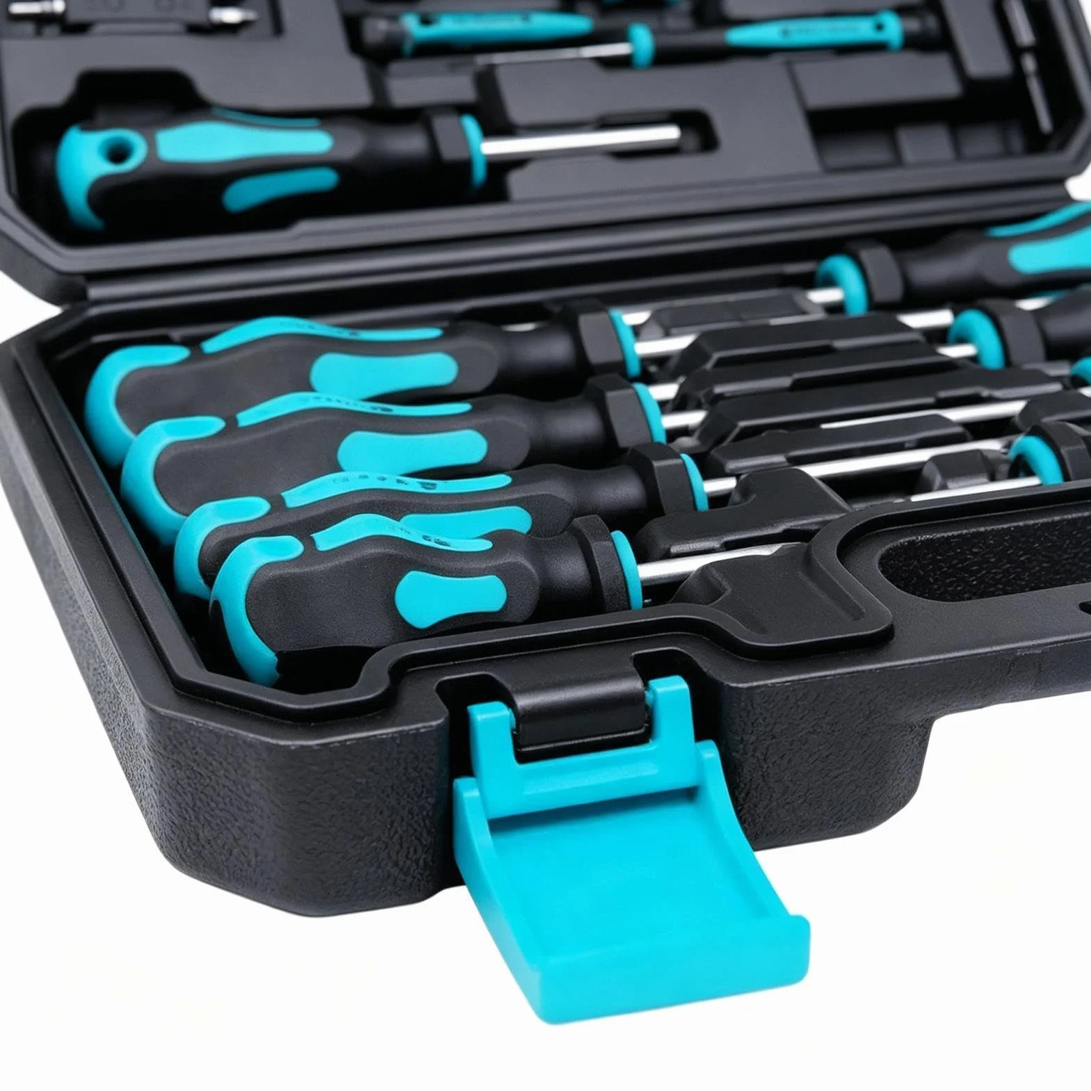Zestaw wkrętaków grzechotkowych Precyzyjne przenośne narzędzia naprawcze | 43-częściowy zestaw śrubokrętów z grzechotką i bitami do domu warsztatu mebli laptopa PC telefonu TV samochodu