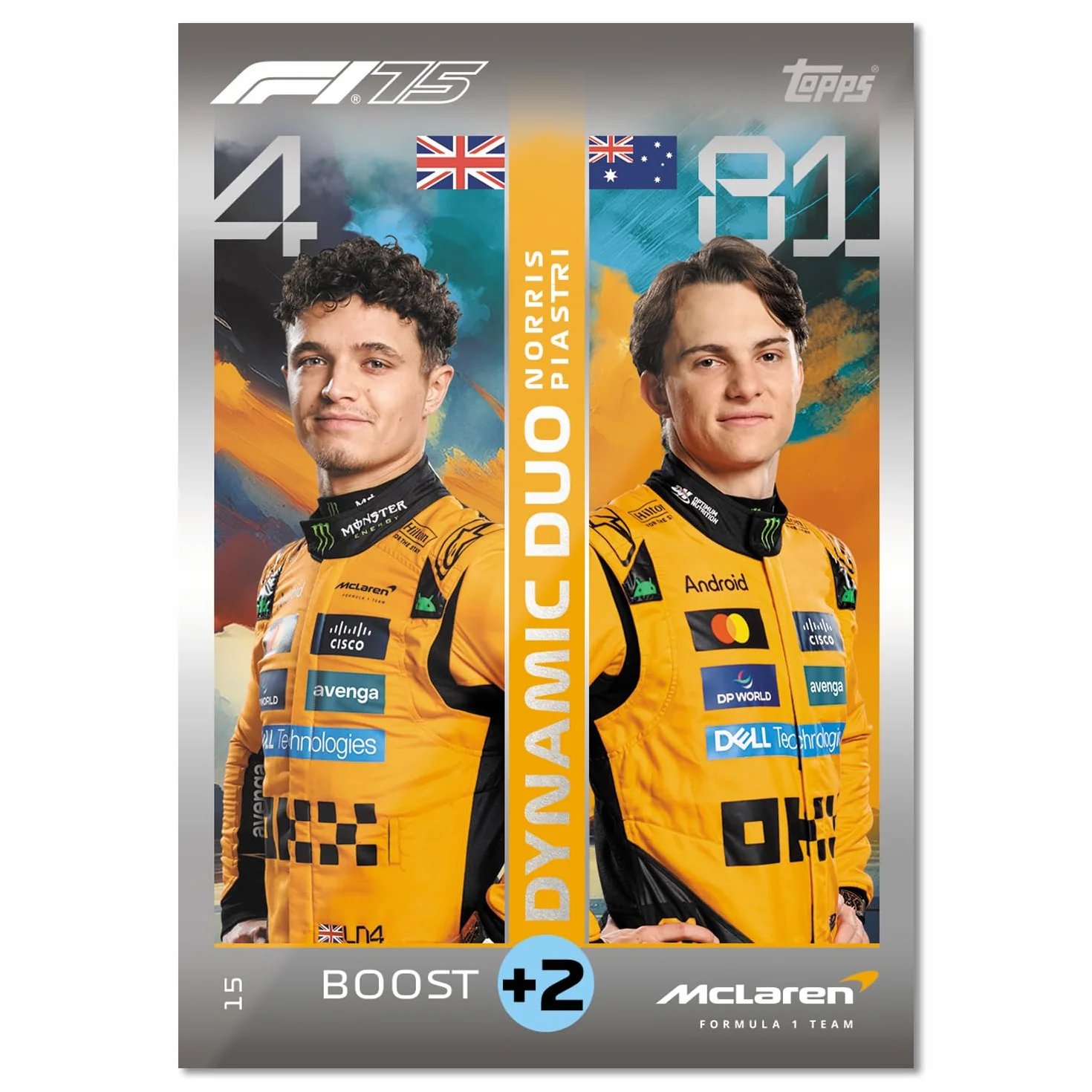 Topps Turbo Attax Formula 1 2025 – Value Box – zawiera 31 kart Turbo Attax w tym edycję limitowaną.