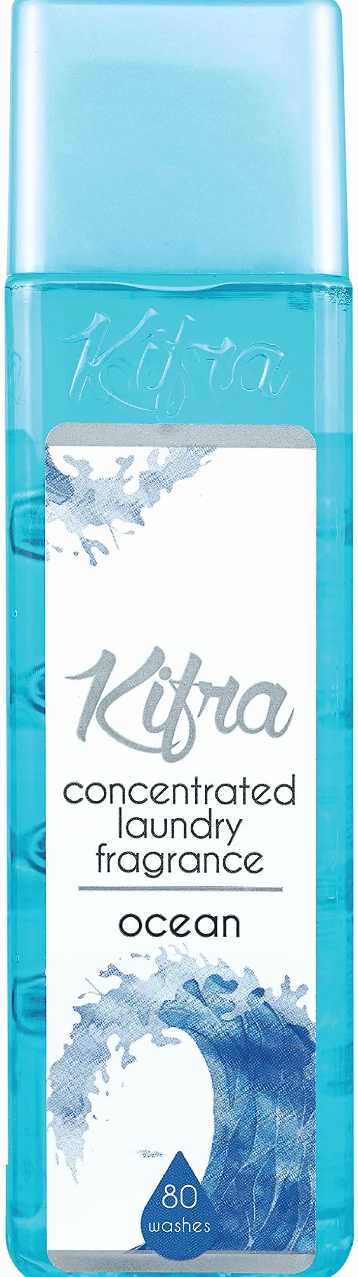 KIFRA Ocean skoncentrowane perfumy do prania, krople, 200 ml, 80 cykli prania, długotrwały zapach prania