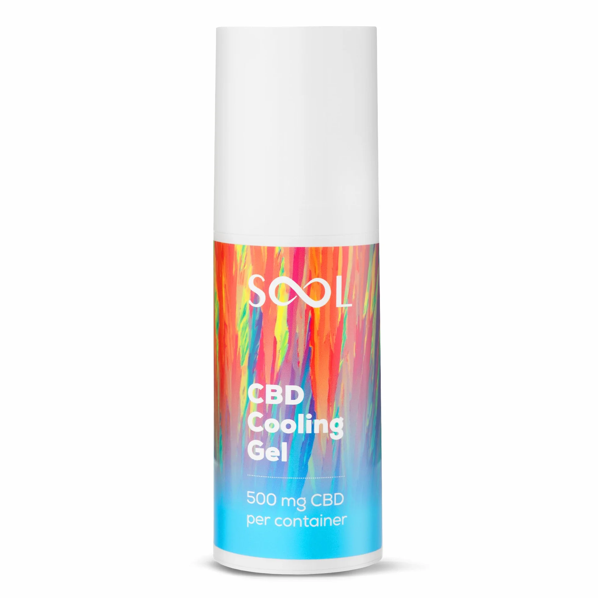 SOOL CBD Cooling Gel 100ml 500mg Żel CBD do masażu stawów i mięśni