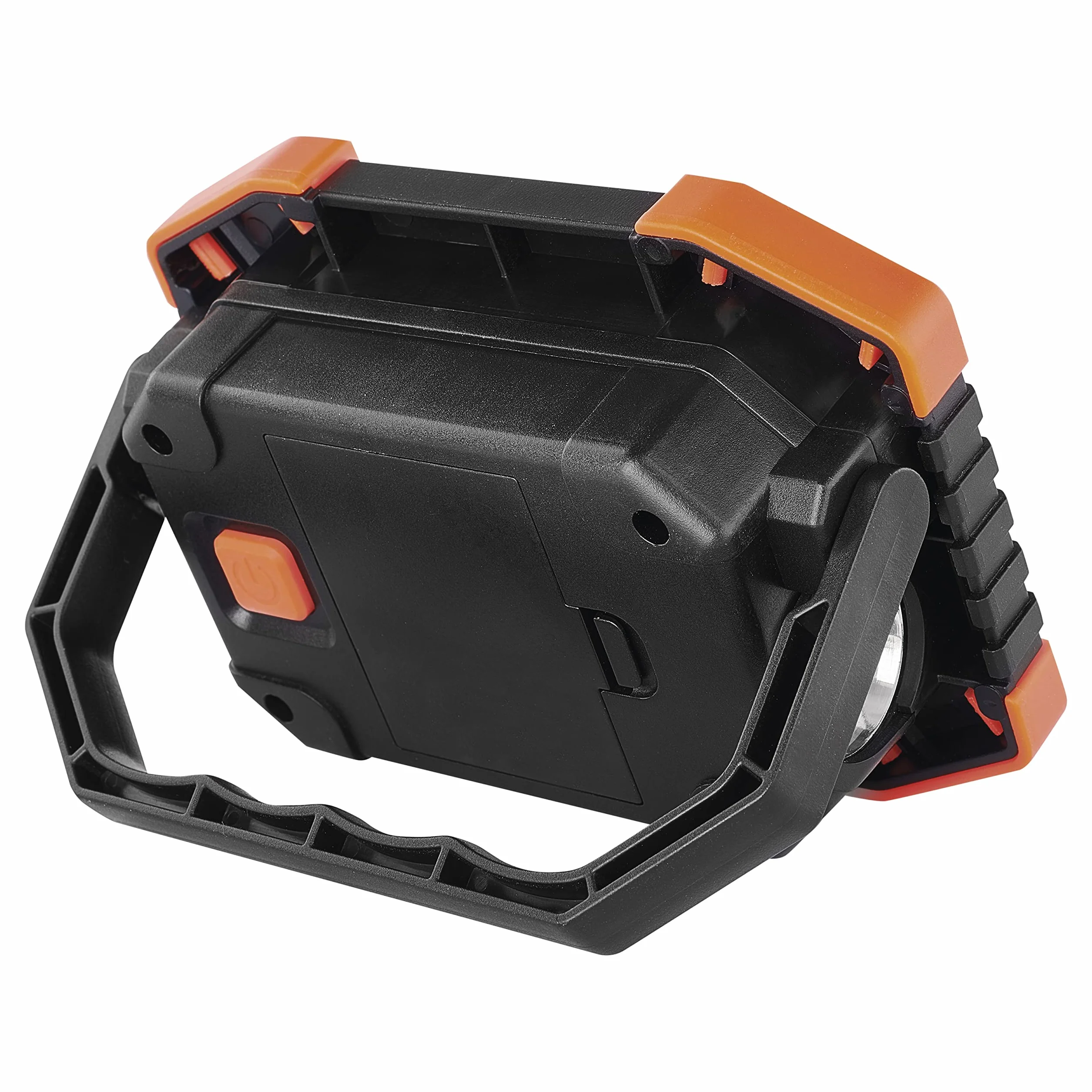 EMOS Lampa robocza LED, mały, przenośny reflektor roboczy, jasność 350 lm, zasięg świecenia 110 m, 2 tryby świecenia, zasilanie bateryjne, czas świecenia do 20 godzin, obrotowy uchwyt