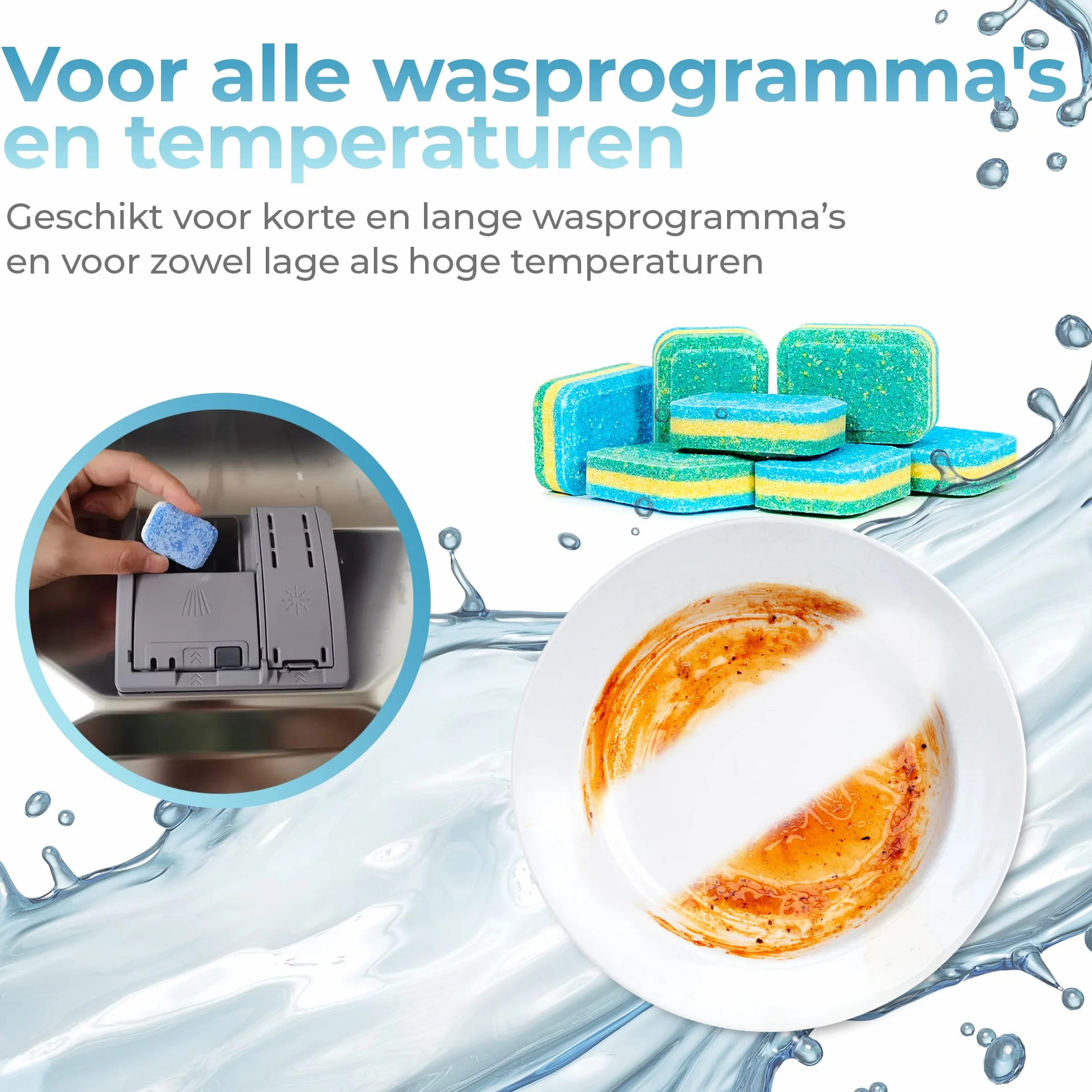 Mapache Tabletki do zmywarki, 365 sztuk, 3-warstwowe, opakowanie ekonomiczne