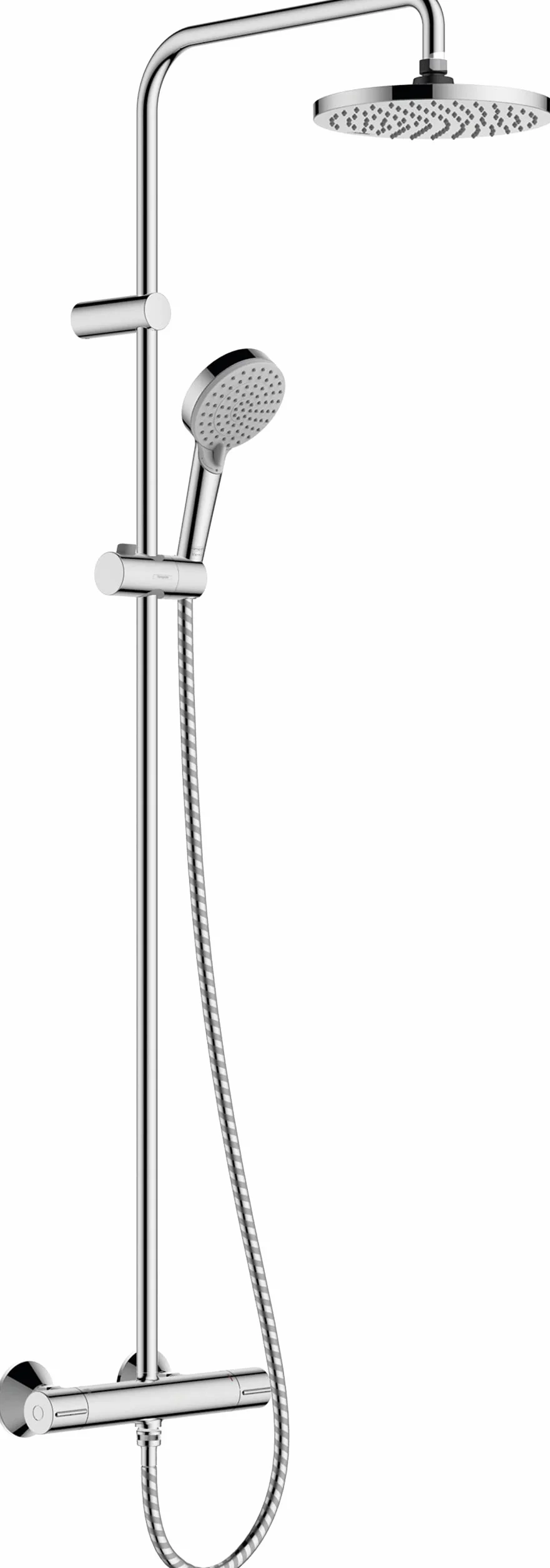 hansgrohe Vernis Blend Komplet prysznicowy 200 1-strumieniowa z baterią termostatyczną, chrom, 26276000