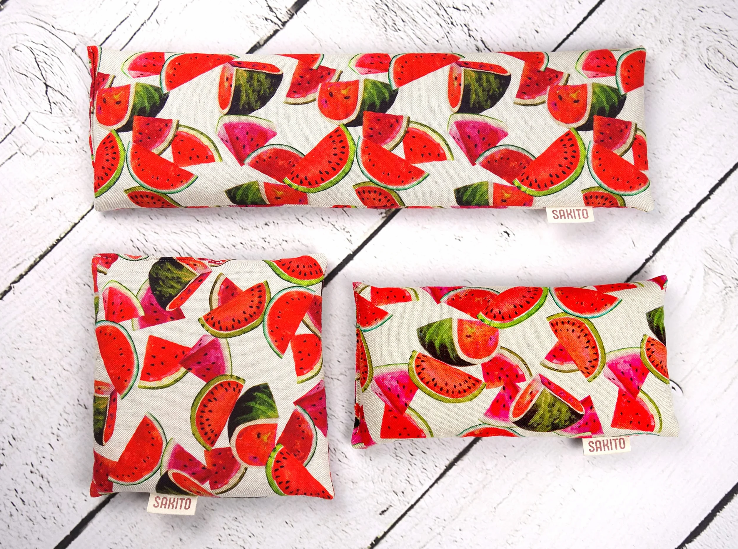Poduszka Grzewcza z Nasionami Pszenicy Lawendy 42x12 cm do Mikrofalówki
