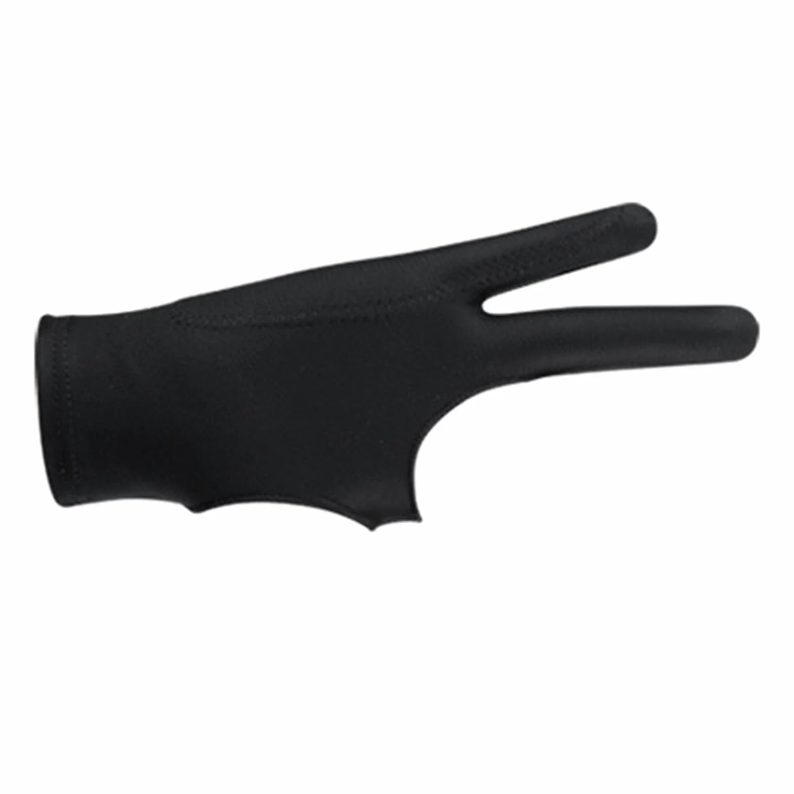 KIMISS Rysowanie Rękawicy do Tabletu, 3 -warstwowa Smudge Two Finger Artist Glove do Sztuki Cyfrowej, Szkicowanie, Kompatybilne z Tabletami i grafiką (M)