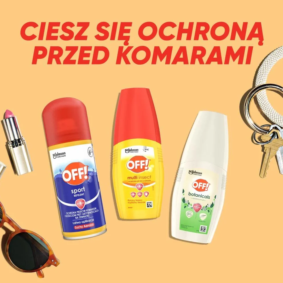 OFF! Protect w Aerozolu Przeciw Komarom, 100 ml