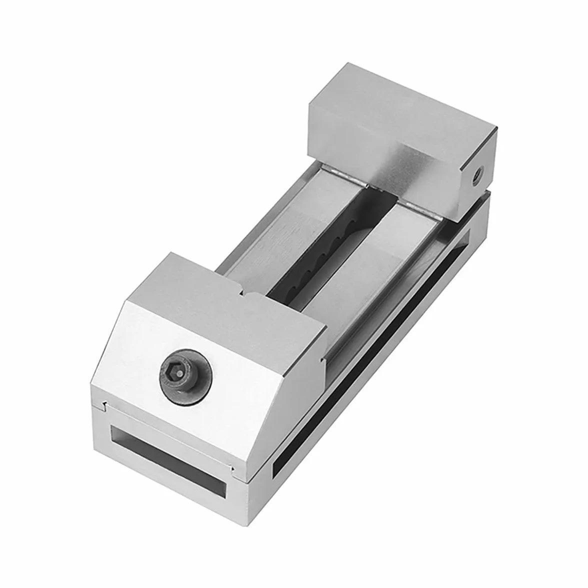 2″/2,5″/3″/3,5″/4″/5″/6″/8″ Imadło Płaskie O Wysokiej Precyzji 0,005 Mm Narzędzie Zaciskowe Ze Stali Stopowej, Imadło Stołowe Do Frezowania Przemysłowego Do Wykańczania Części(Size:6in)