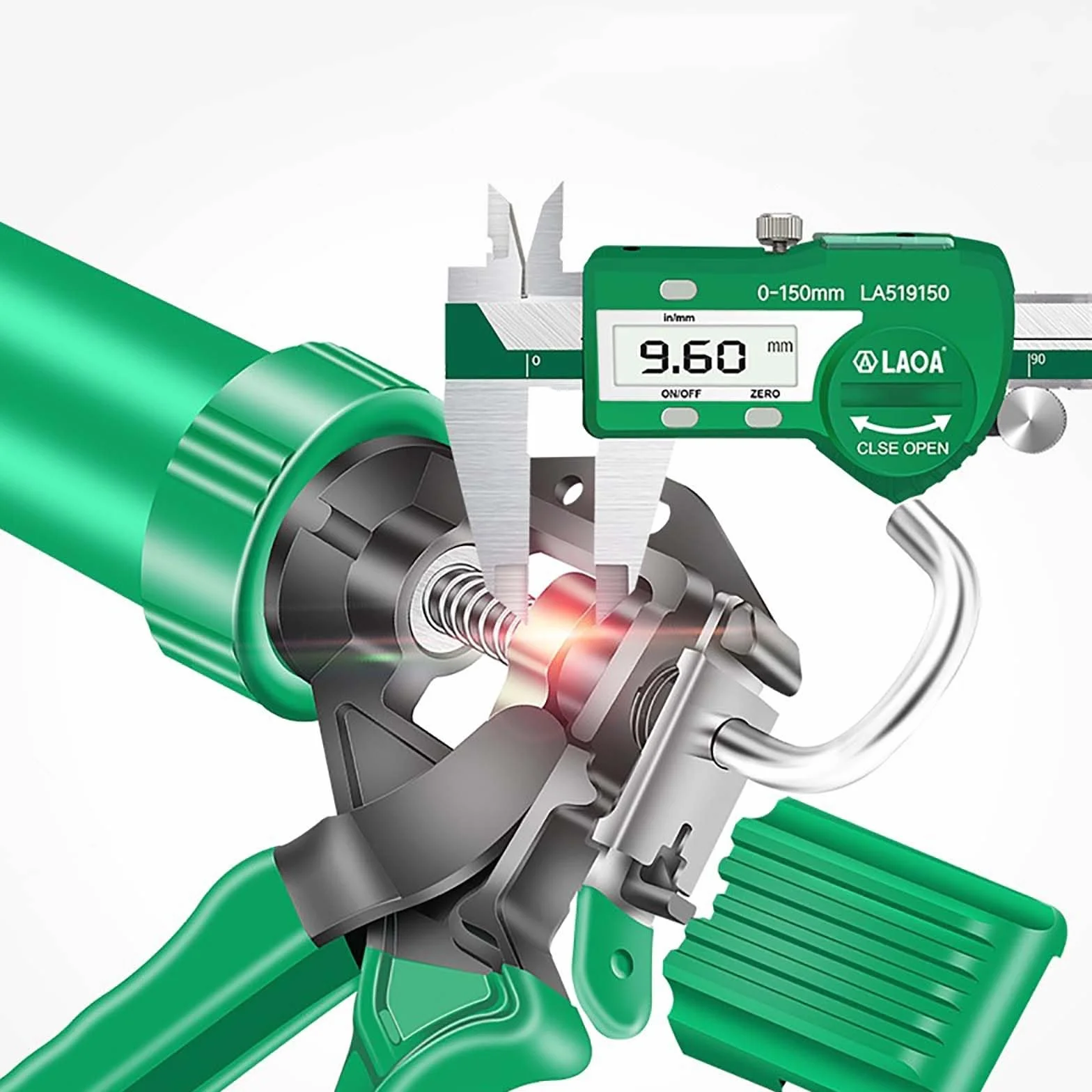 Pistolet uszczelniający, ciężki pistolet uszczelni Tuby z masy uszczelniającej Heavy Duty DIY All Trades Dozownik Narzędzie Uszczelniacze Pistolet do mocowania żywicy Kartridże Aplikator do masy uszcz