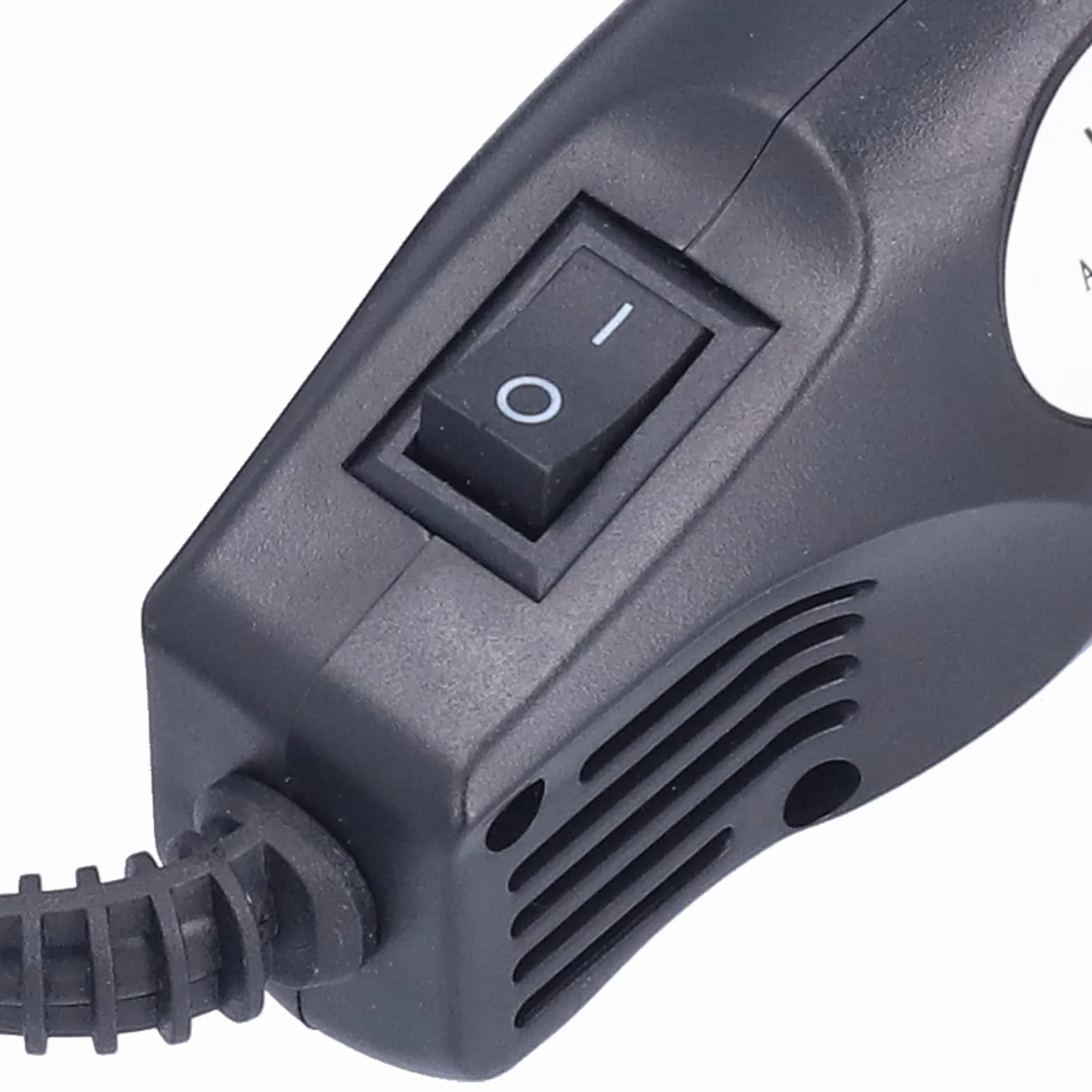 Przenośny pistolet na gorące powietrze, 200 ℃ 390 ℉ Mini opalarka Plastik ABS Zewnętrzne szerokie zastosowanie do projektów DIY(Norma europejska 230V)