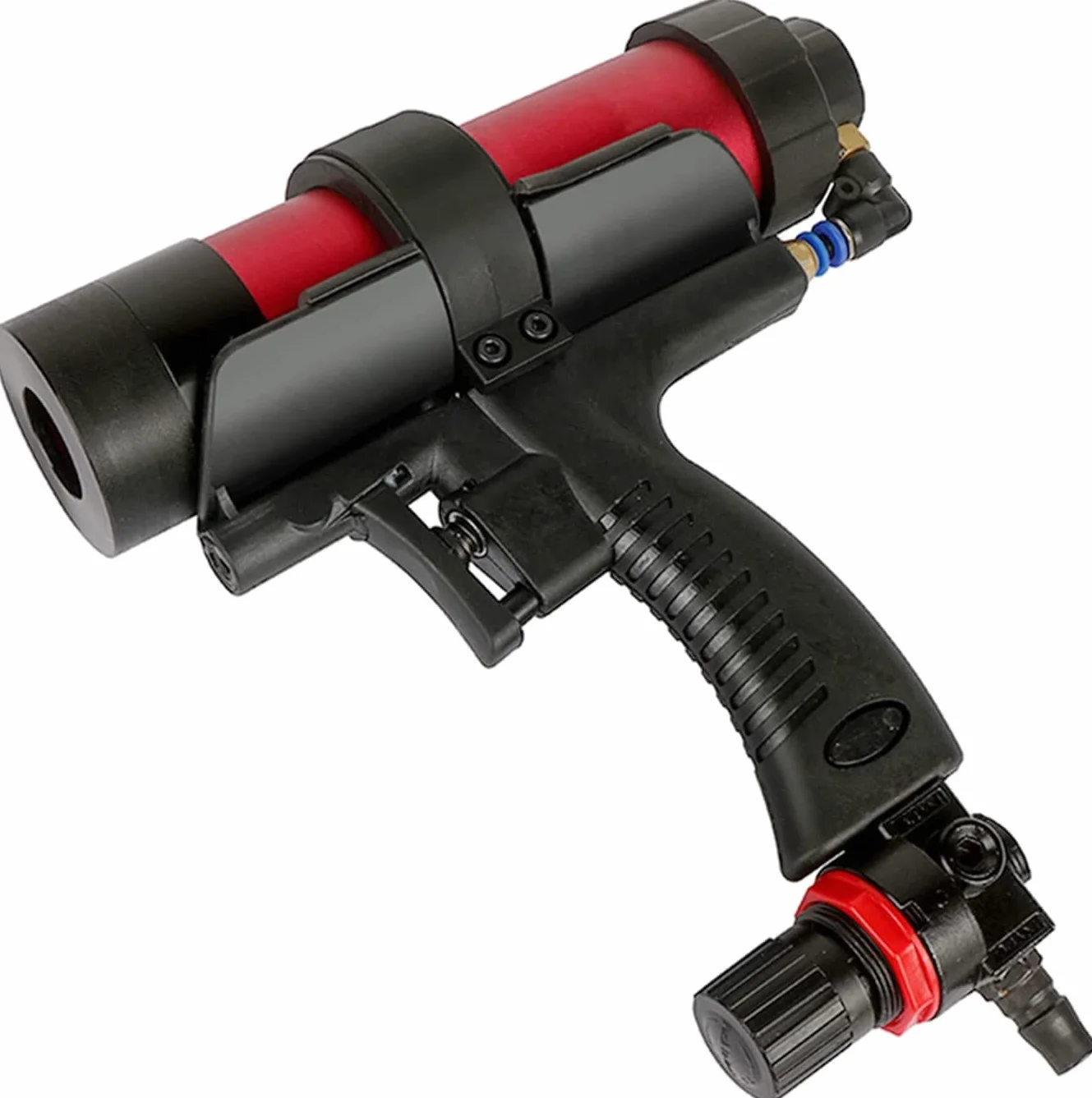 Regulowany pneumatyczny pistolet uszczelniający, aplikator twardego kleju 310 ml do silikonu, idealne narzędzie budowlane do uszczelniania i naprawy
