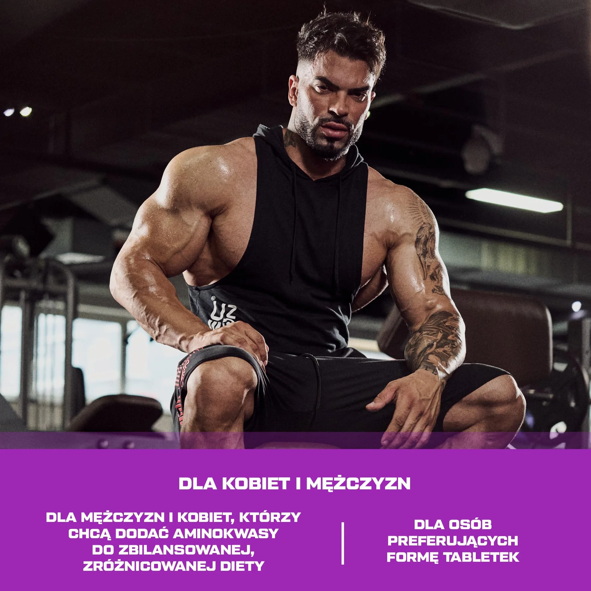 Scitec Nutrition Amino 5600 Tablets, BCAA z L-glutaminą, 500 tabletek