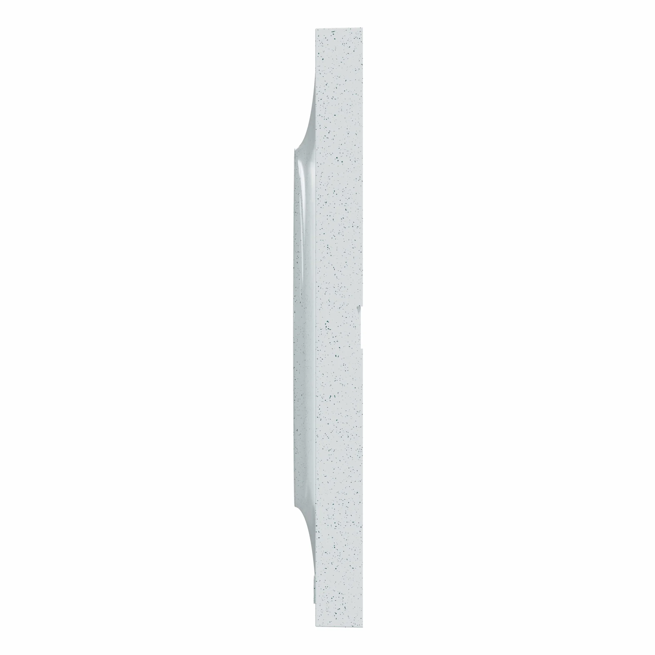Schneider Electric - Odace Styl, biała płyta z recyklingu 3 poziome lub pionowe stacje dystansowe 71mm - S510706