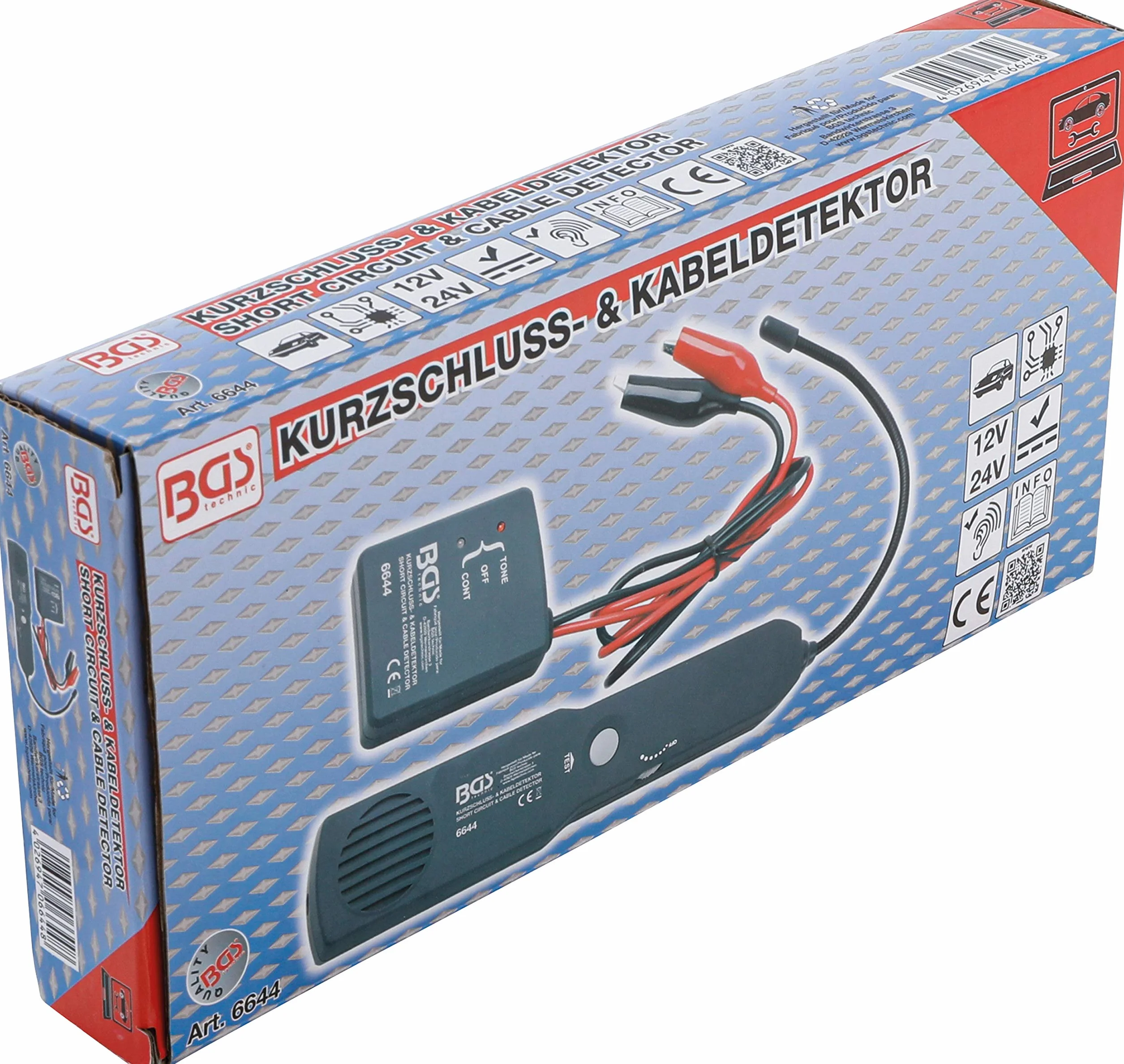 BGS 6644 | Detektor zwarć i kabli