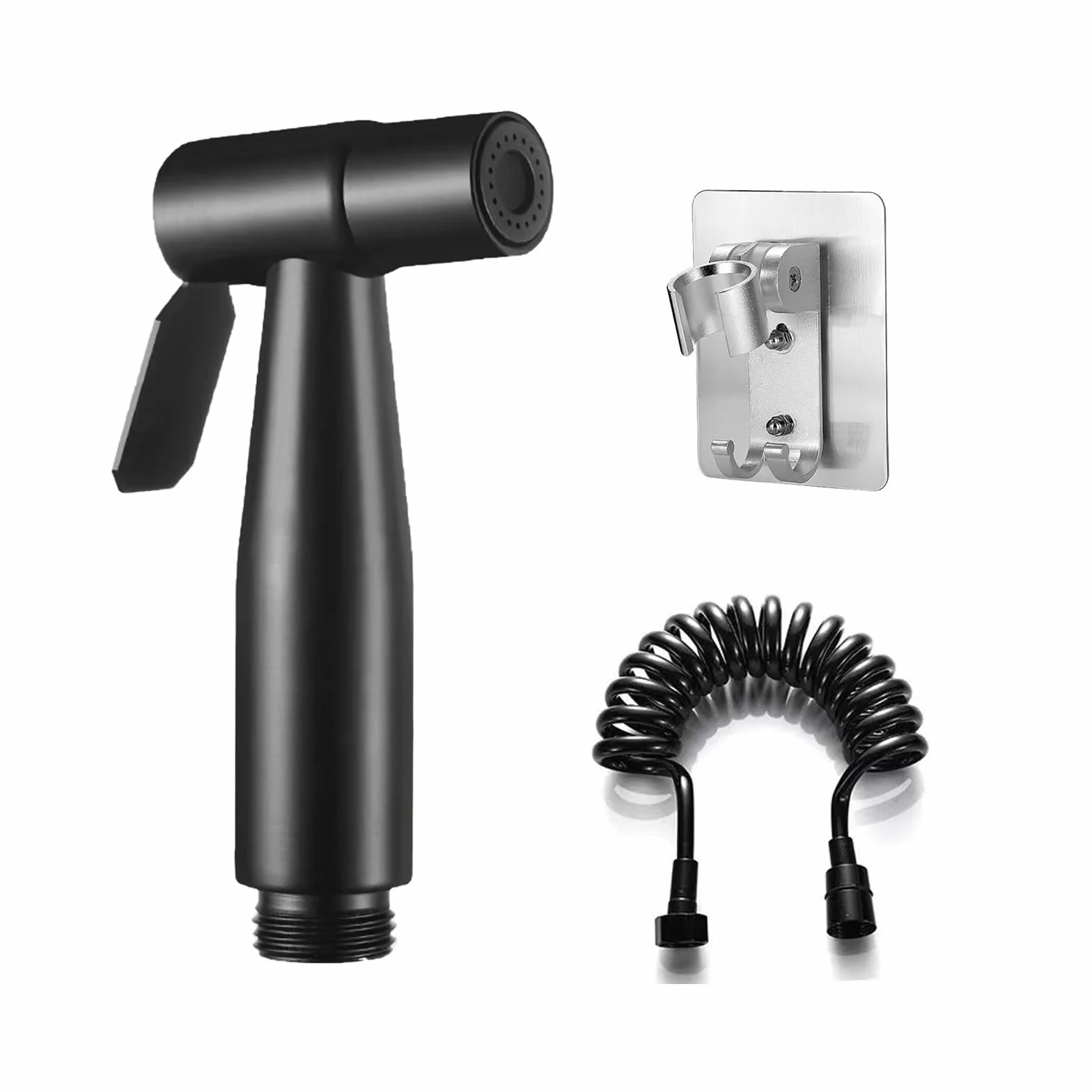 Opryskiwacz bidet prysznic bidet zestaw prysznicowy bidet toaleta ze stali nierdzewnej prysznic hydroskopowy bidet toaleta prysznic toaleta toaleta toaleta pieluchy do czyszczenia (czarny)