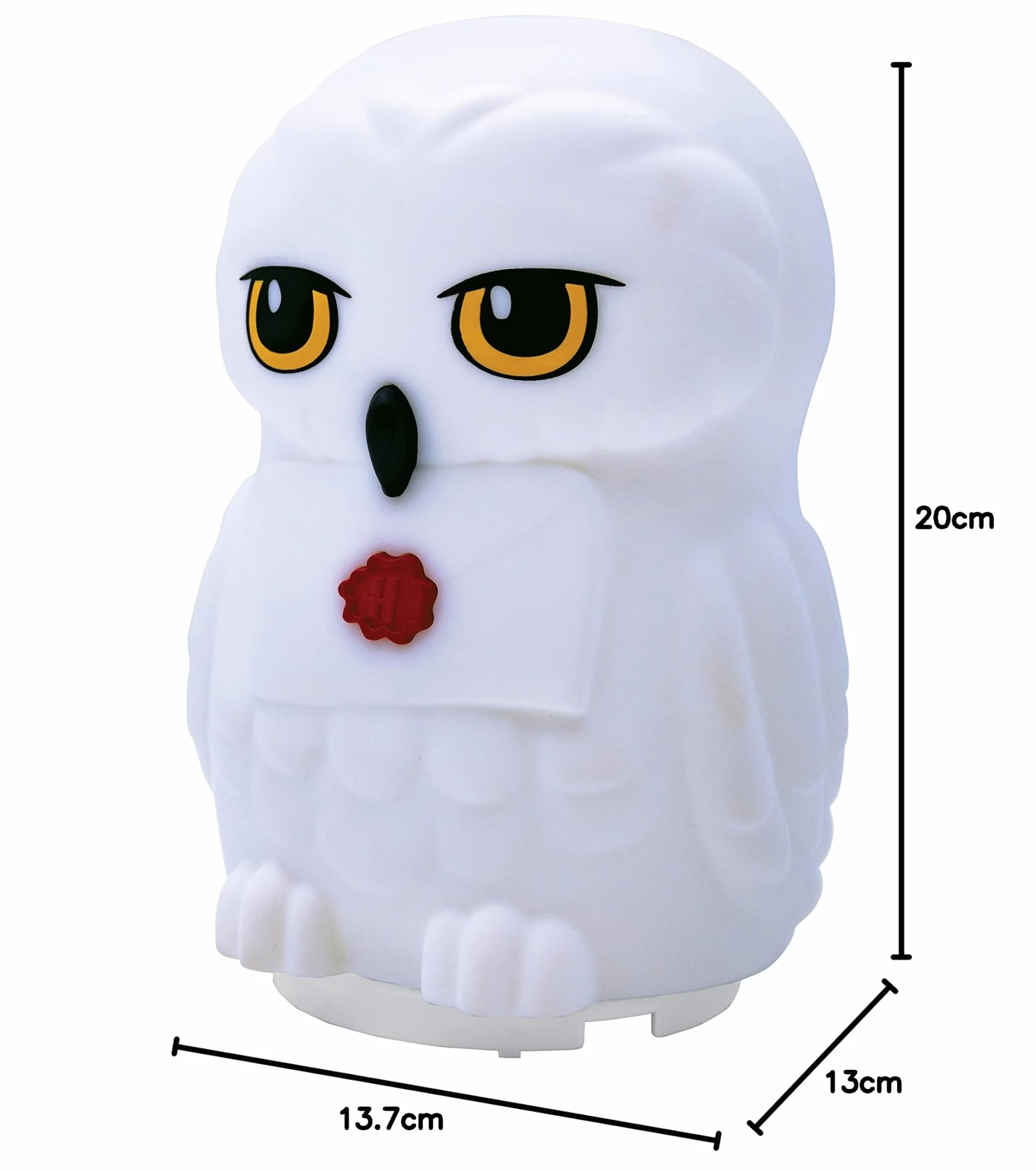 Lexibook NLJ105HP Hedwig Harry Potter Lampka Nocna, Lampka Nocna do Pokoju Dziecięcego z Timerem, Mocna, Wielokolorowa