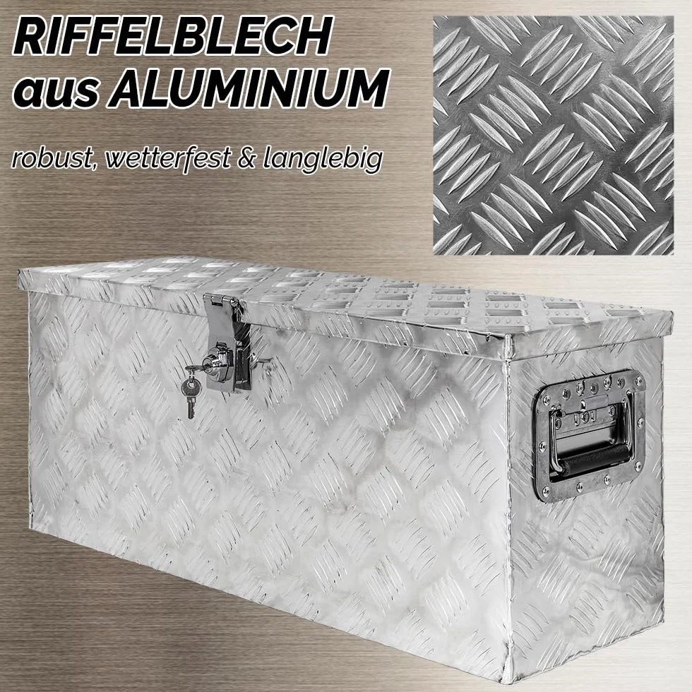Truckbox D055 Trucky skrzynka na narzędzia, aluminiowa skrzynka na dyszle, skrzynka na narzędzia, aluminiowa