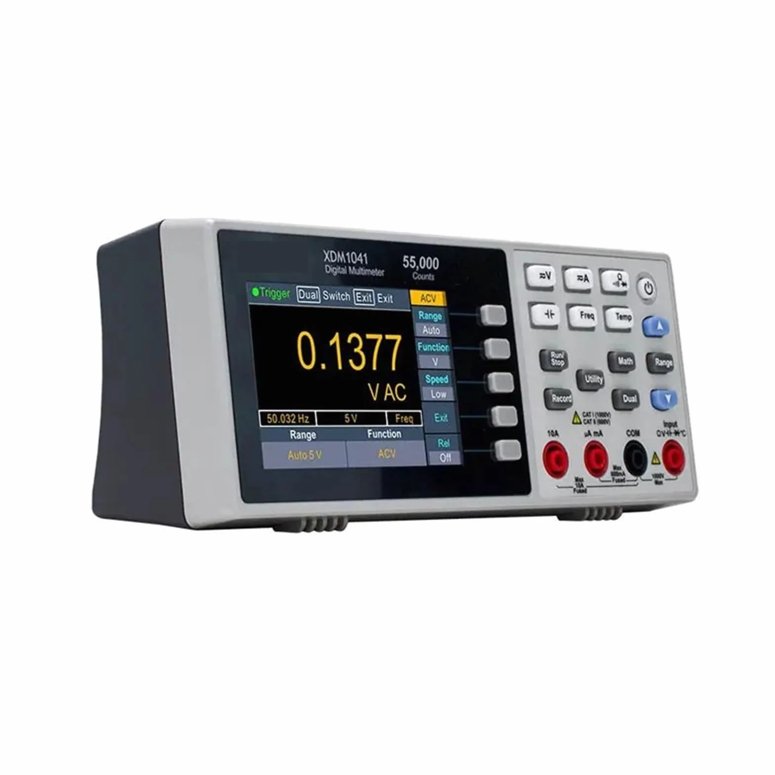 Multimetr XDM1241 XDM1041 4 1/2 Cyfrowy multimetr przenośny miernik True RMS DC/AC Prąd napięcie USB Multimetr Tester Miernik Mocna żywotność baterii(XDM1041)