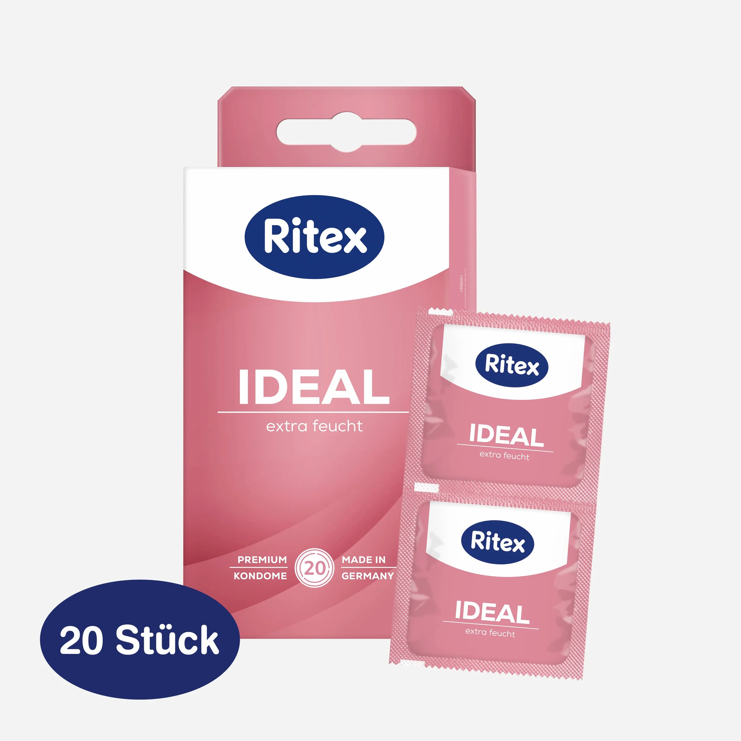 Ritex Ideal Prezerwatywy, 20 szt.
