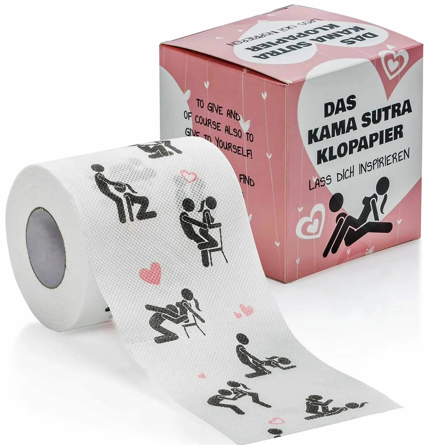 Kamasutra papier toaletowy Sexy Fun papier toaletowy z 200 pozycjami