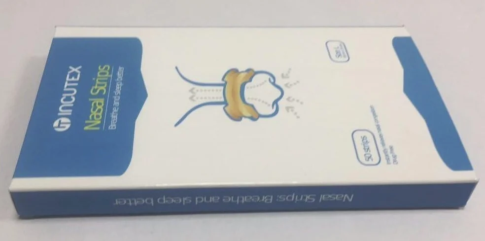 Plaster na nos przeciw chrapaniu Incutex zatyczka do nosa 50 sztuk rozmiar L