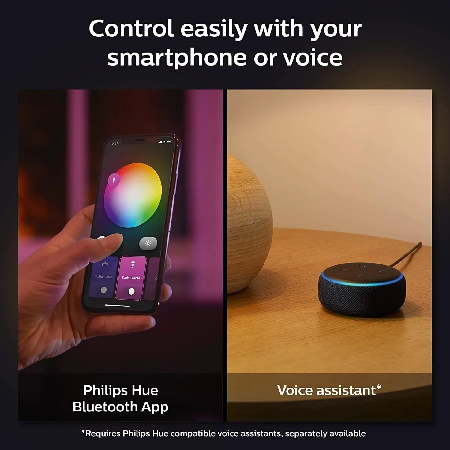 Philips Hue Lampa Sufitowa White and Color Ambiance Infuse L 1x53W (biała), Lampa Sufitowa Ledowa z 16 mln Kolorów i Możliwością Ściemniania, Inteligentne Oświetlenie Smart LED