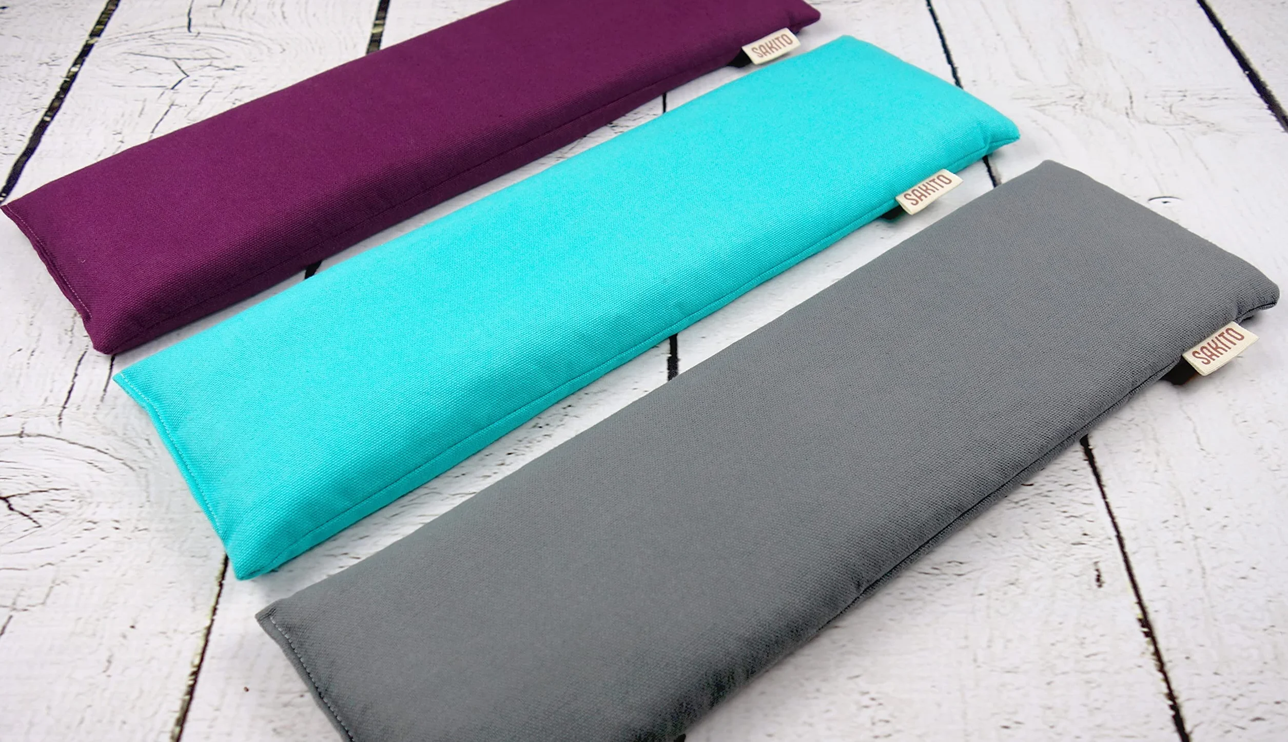 2 (uds) poduszka grzewcza do mikrofal (43 x 12 cm) – naturalna ulga w bólu szyjnym, lędźwiowym i menstruacyjnym, do stosowania na gorąco lub na zimno – wysoka retencja ciepła – zapach lawendy