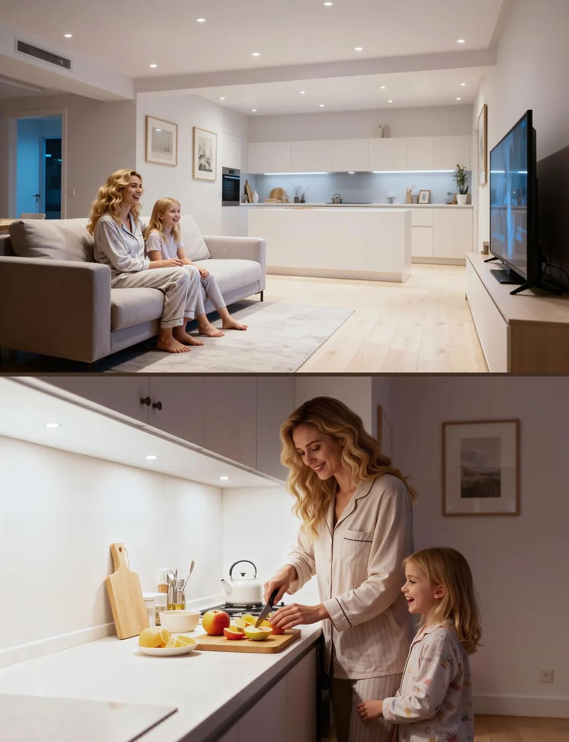 HOMEOW Zestaw 12 wpuszczanych reflektorów LED, bardzo płaski, otwór Φ75-90 mm, 220 V 5 W reflektor łazienkowy IP44, 4000 K, neutralne białe, wpuszczane reflektory sufitowe do kuchni, salonu