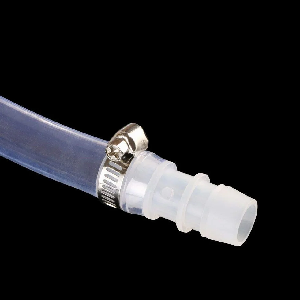 flintronic Wąż paliwowy, 5 m (śr. 16 mm) PCW ze złączem do benzyny, oleju napędowego, wody itp.