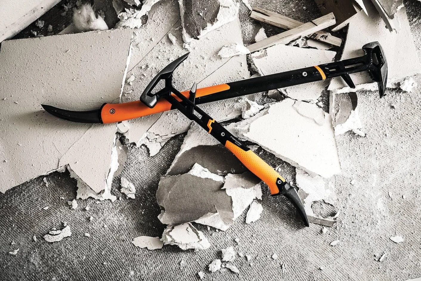 Fiskars Narzędzie do wyburzania IsoCore M, 46,2 cm, 1,38 kg, Czarny/Pomarańczowy