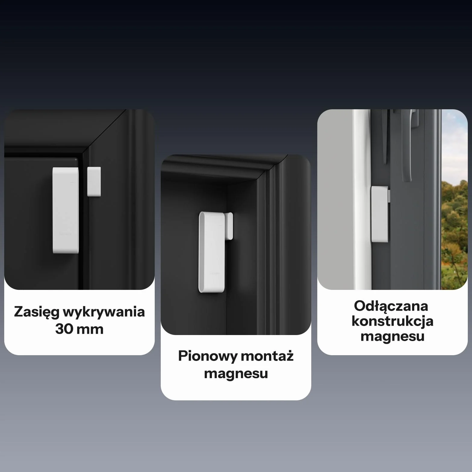 SONOFF SNZB-04PR2 czujnik okna Zigbee antysabotażowy kontakt okienny zestaw 4 szt.