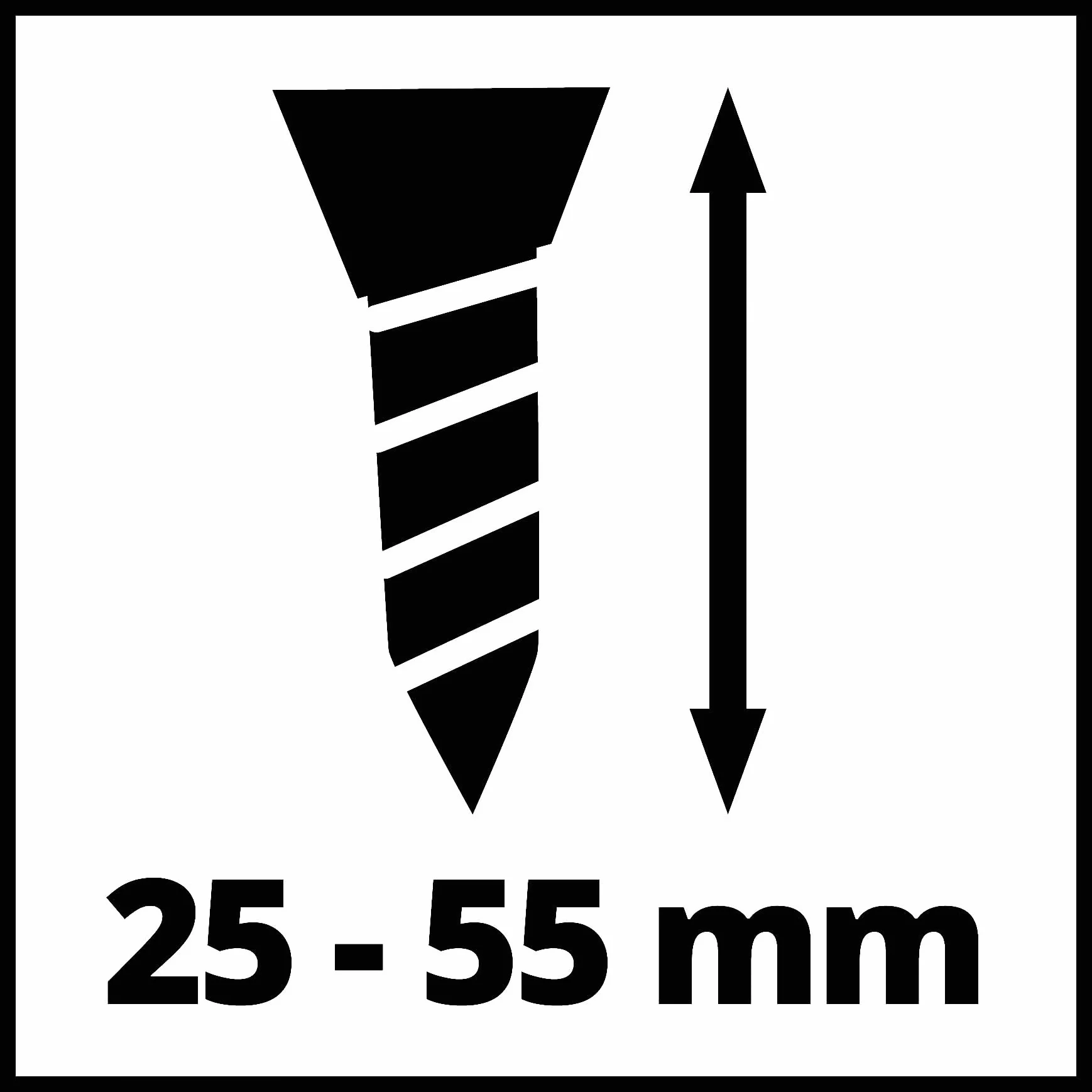 Oryginalna nasadka Einhell do wkrętarki do suchej zabudowy, do doposażenia wkrętaka, do śrub do szybkiego montażu o długości 25-55 mm