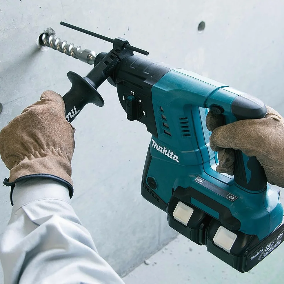 Makita Akumulatorowy Młot Udarowo-Obrotowy do SDS-PlUS, 2 x 18 V, bez Akumulatora i Ładowarki, Dhr263Z