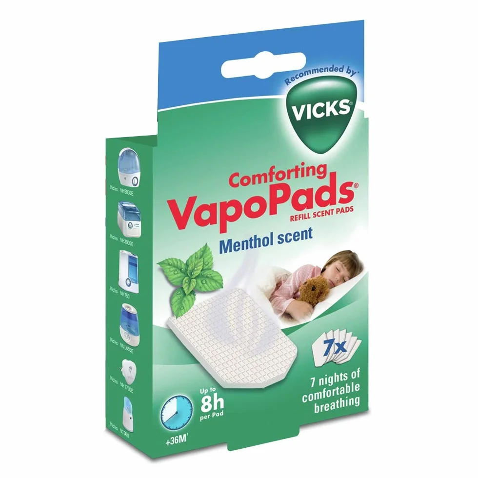 VapoPads Menthol - Tabletki zapachowe z olejkami eterycznymi (VH7)