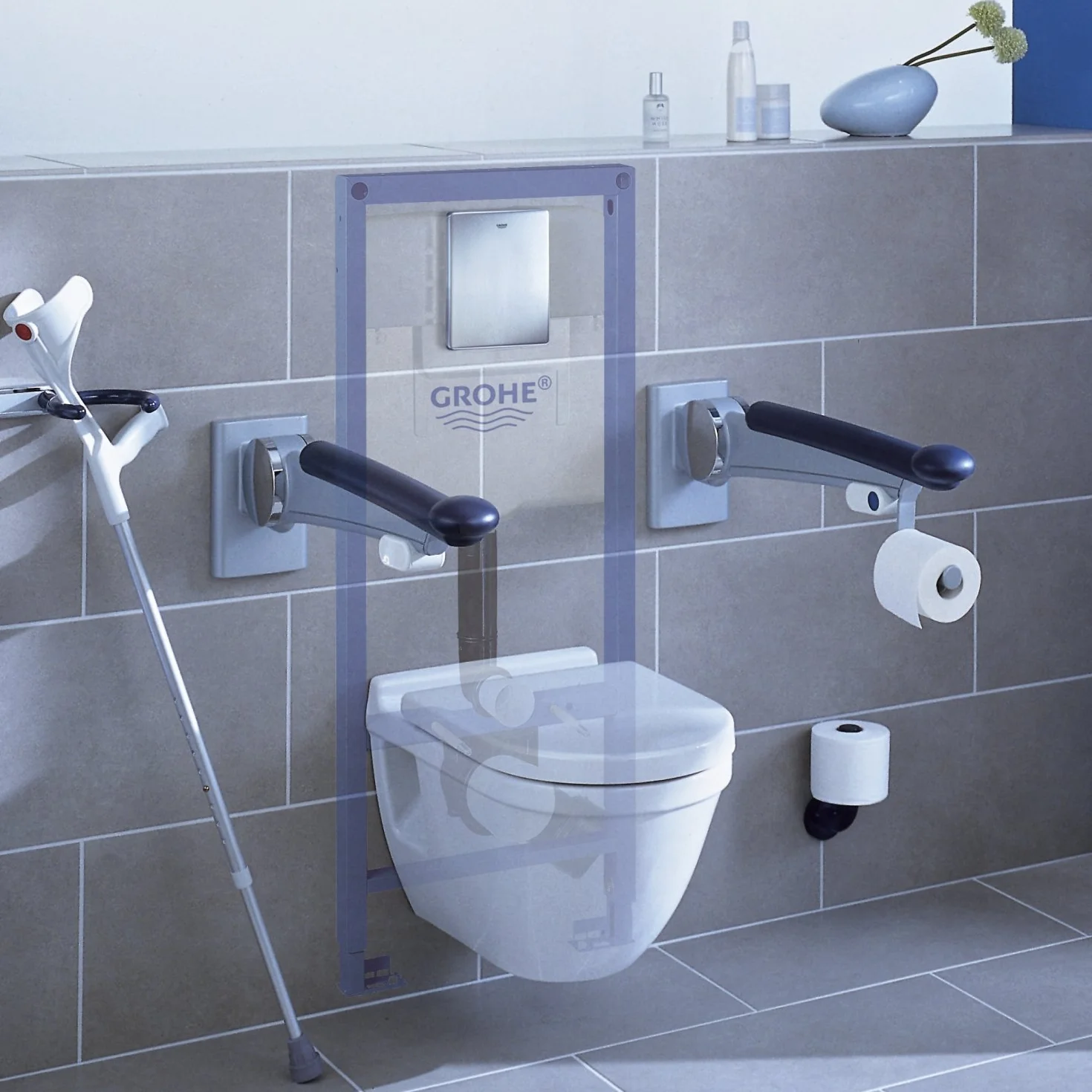 Grohe Rapid SL Stelaż podtynkowy do WC; wysokość instalacji 1,13 m, szerokość 0,42 m