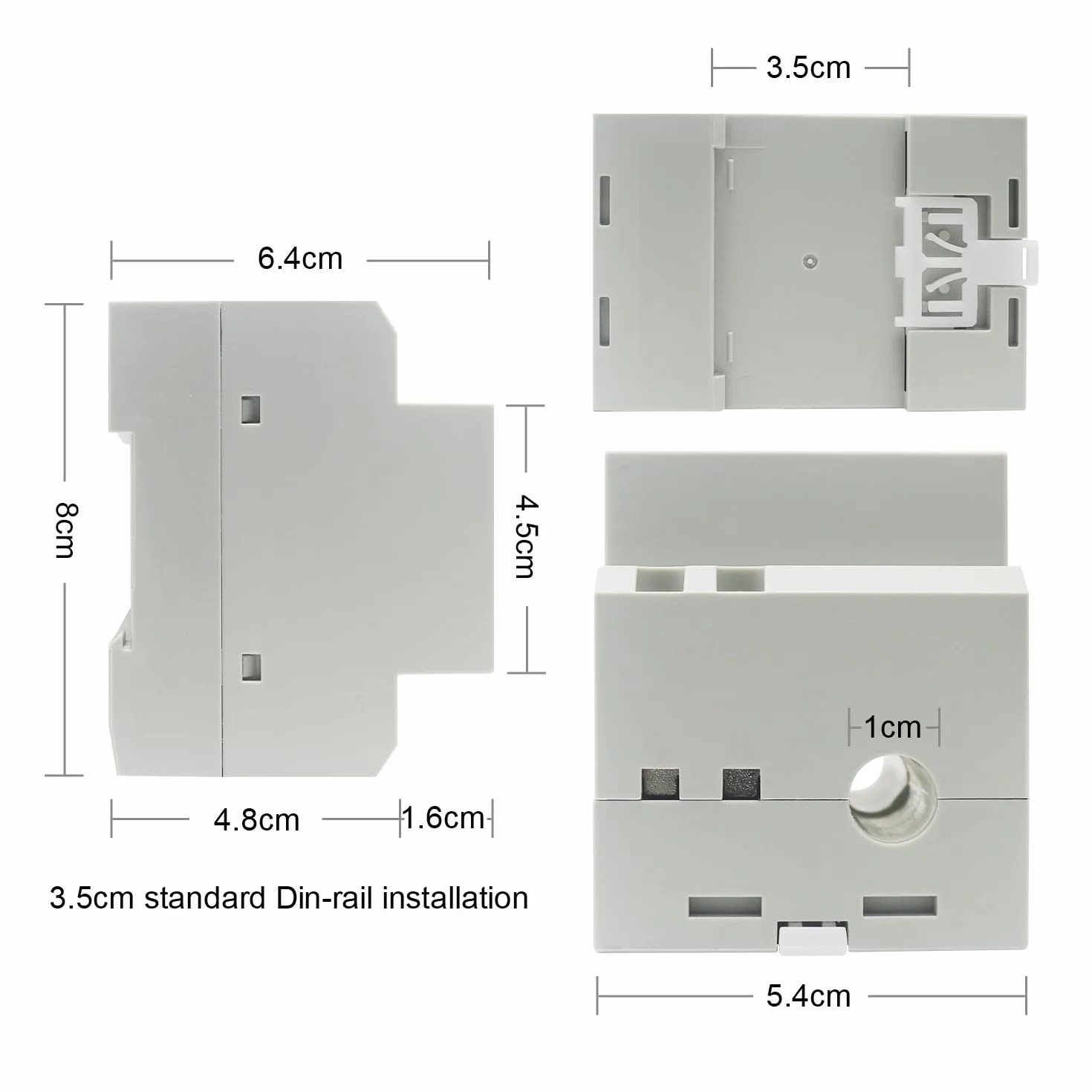 KETOTEK Jednofazowy licznik energii na szynę Din Monitor zużycia energii elektrycznej AC 40-300V 100A Watt kWh Napięcie Volt Amp Prąd Zużycie energii Licznik Woltomierz cyfrowy Amperomierz