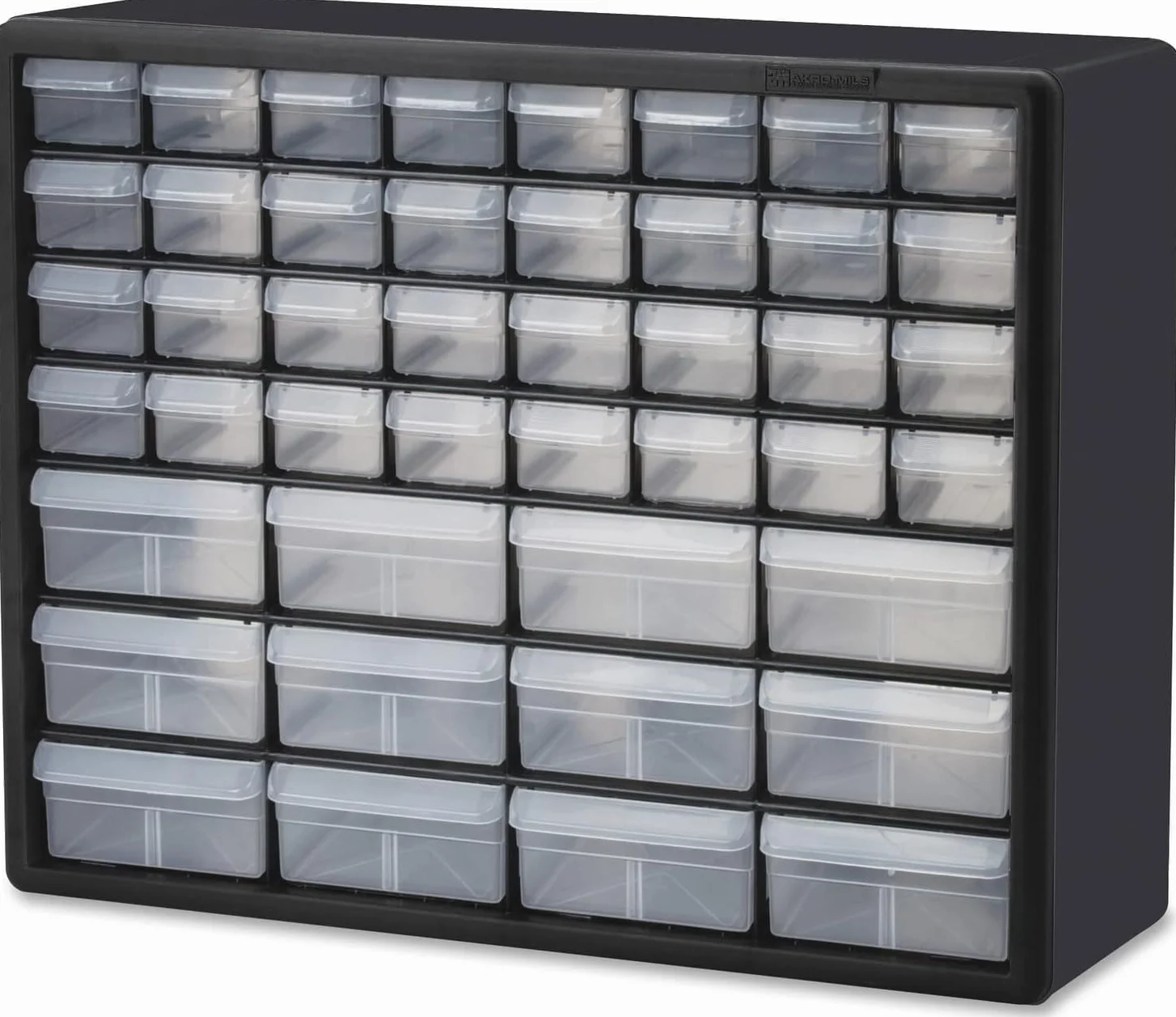 Akro-Mils 44-szufladowa szafka do organizacji garażu, przechowywania Lego, skrzynki narzędziowej, organizer do makijażu i innych, 50 cm szer.