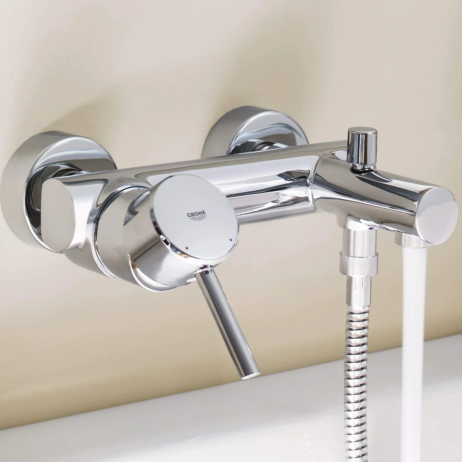 GROHE Concetto Jednouchwytowa bateria wannowa